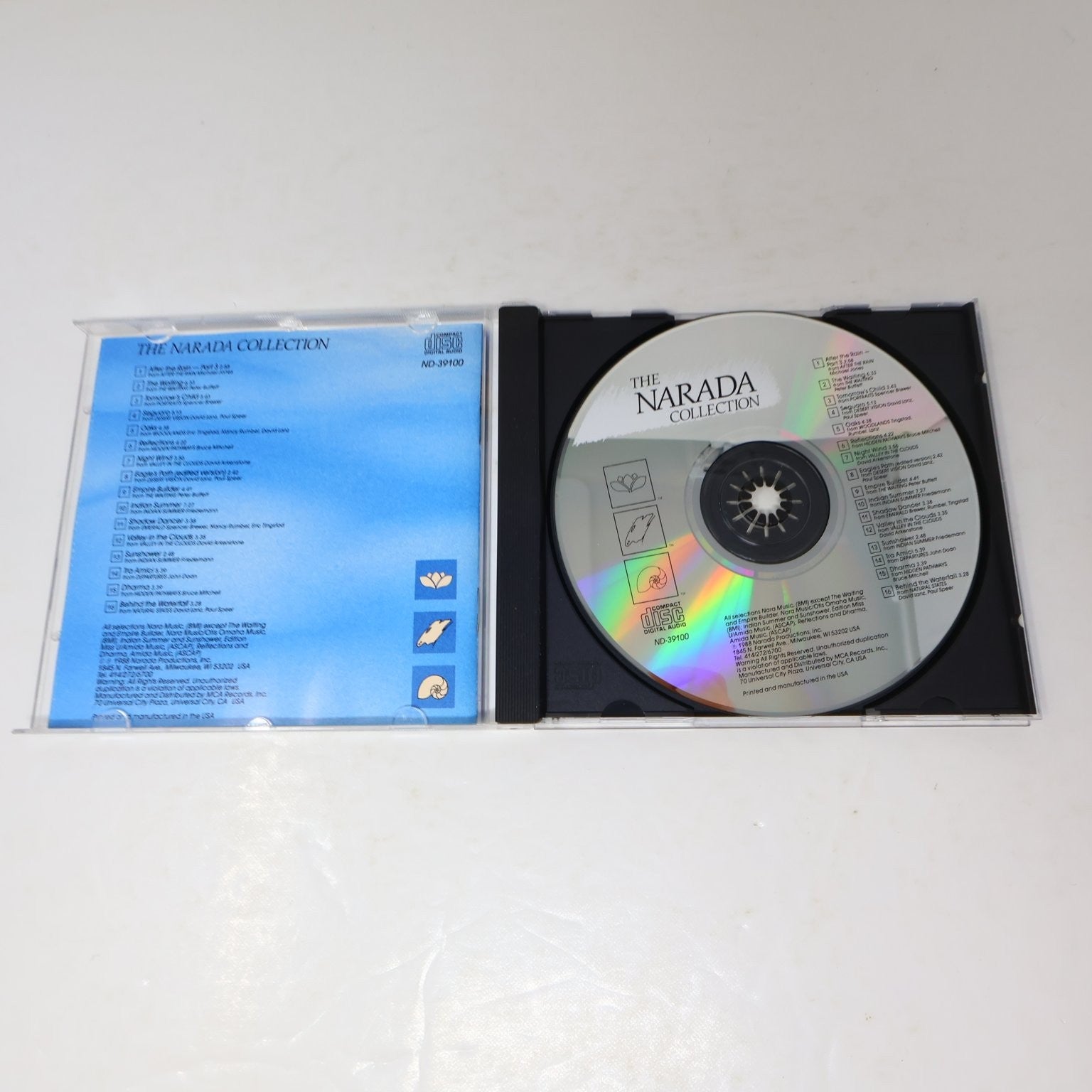 The Narada Collection CD 1988 New Age MCA Records Compilation
