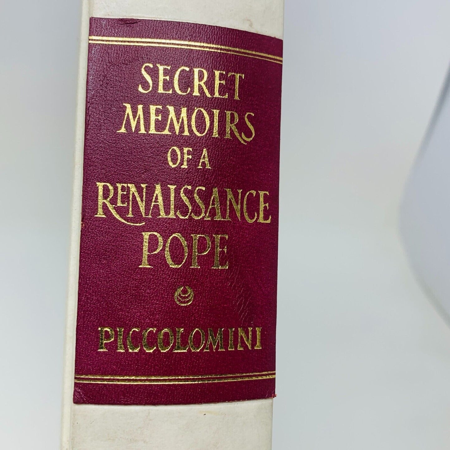 1991 Folio Society Secret Memoirs of a Renaissance Pope Hardcover Piccolomini