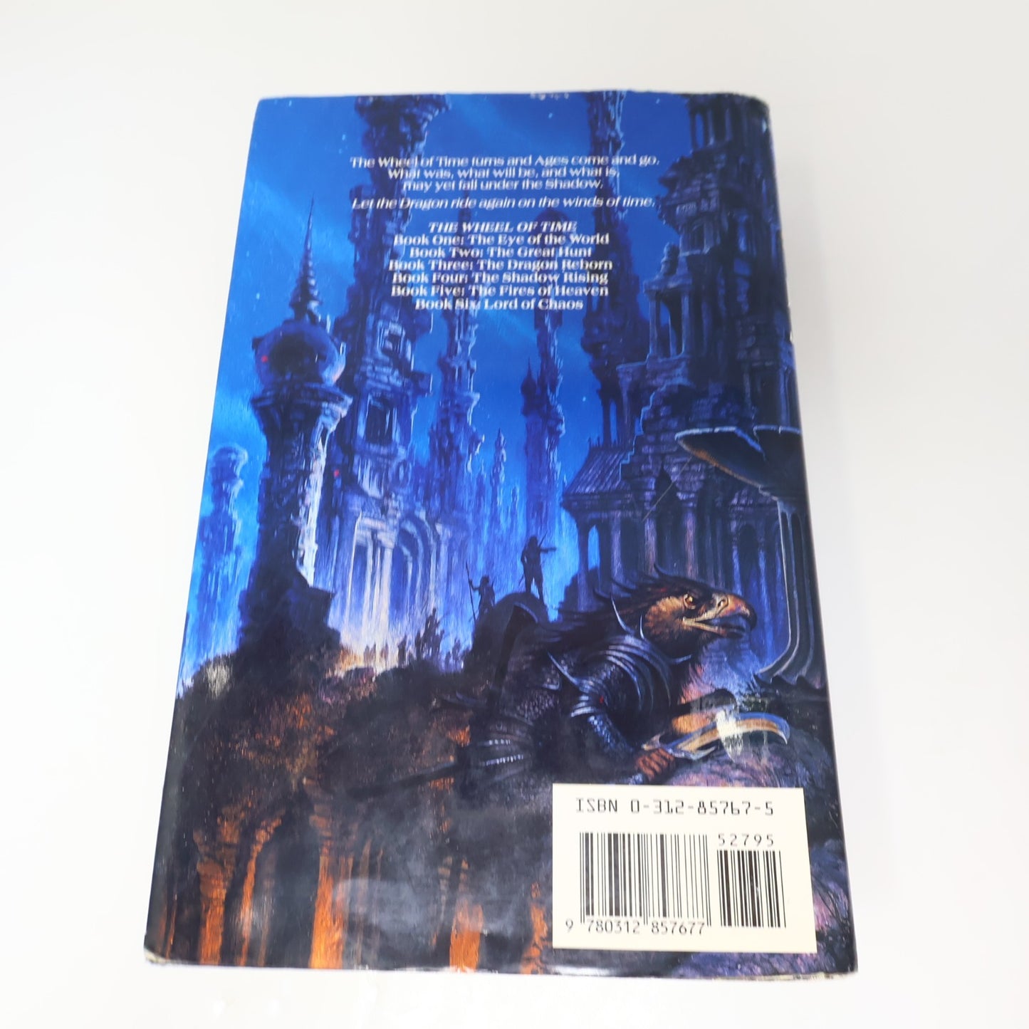 A Crown of Swords Robert Jordan The Wheel of Time #7 TOR 1996 HC DJ 1st Print