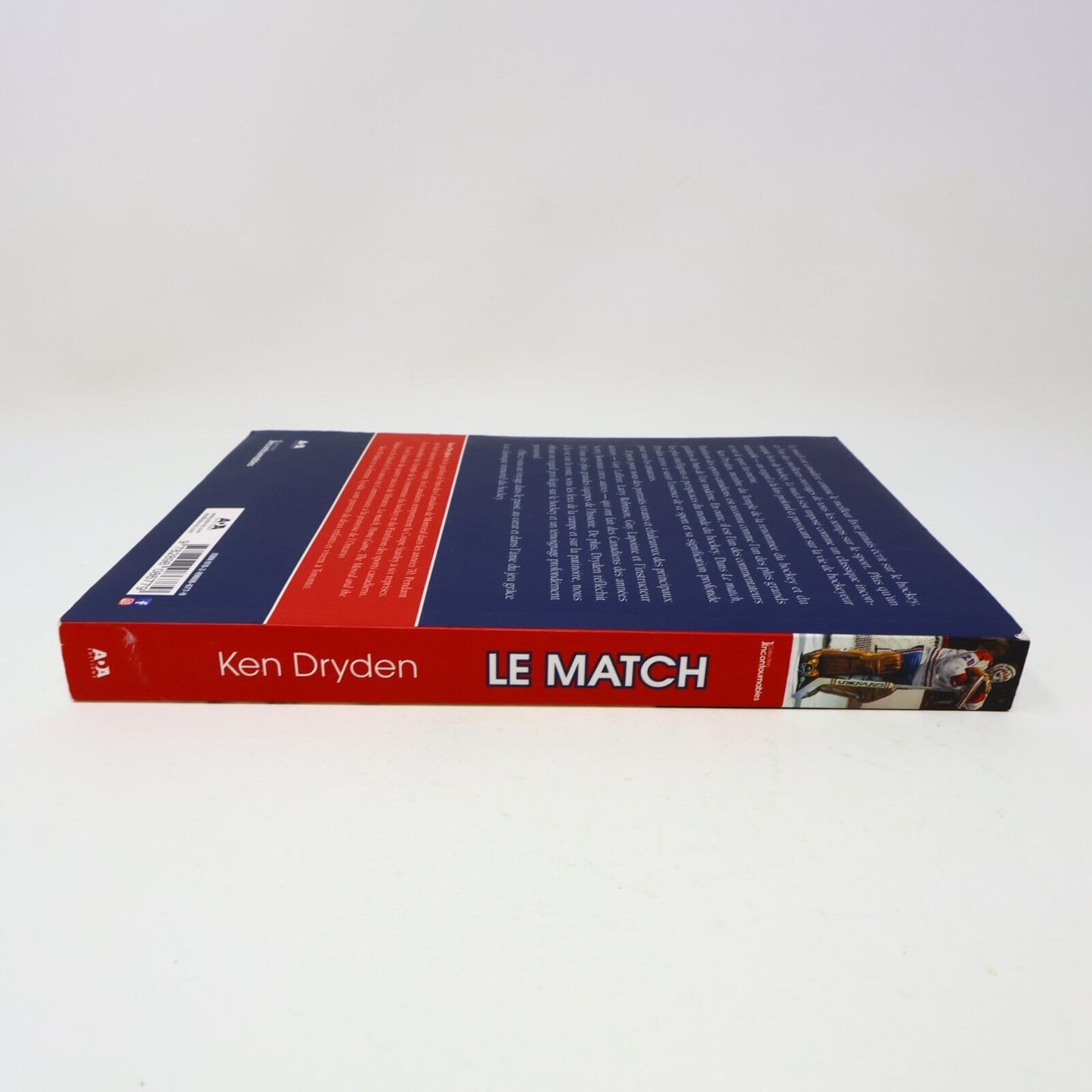 2020 Le Match Ken Dryden Hockey Sport ADA Français Paperback Livre 2020s French