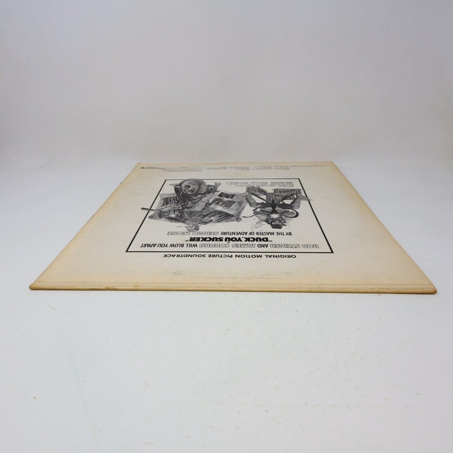 Ennio Morricone Duck You Sucker Movie Soundtrack LP Record UAS-5221 Sergio Leone