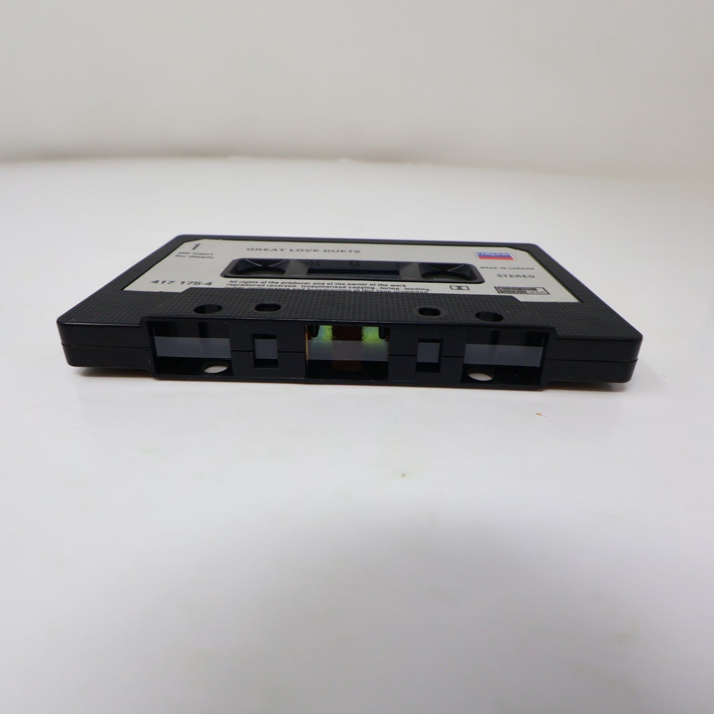 Great Love Duet Opera Gala Cassette Tebaldi/Del Monaco/Bergonzi/Corelli London