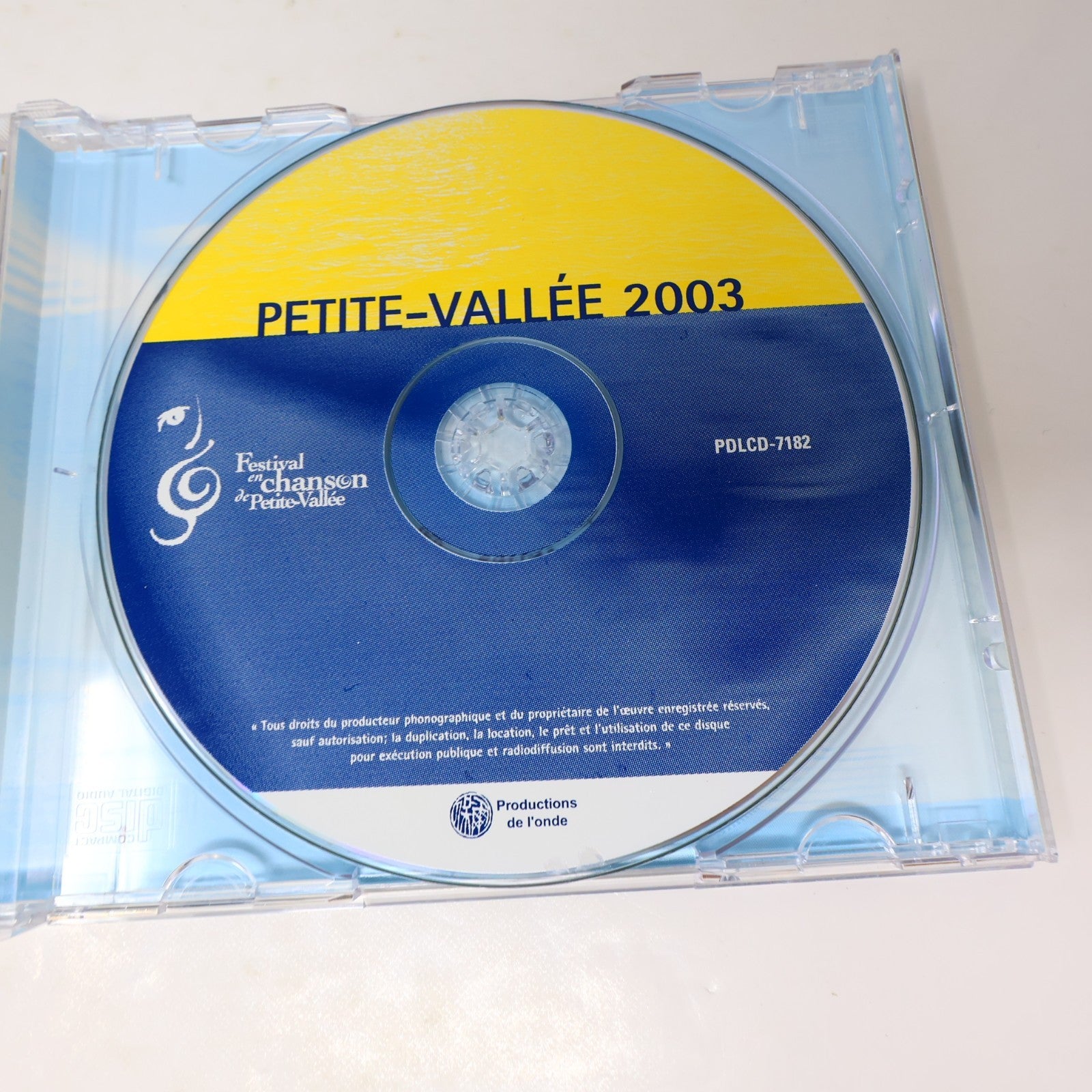 Festival en Chanson Petite Vallée 20 Ans/2003 Lot 2 CDs Boucher/Charlebois/Flynn
