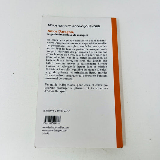 2008 Amos Daragon Le Guide du Porteur de Masques Perro/Journoud Les Intouchables