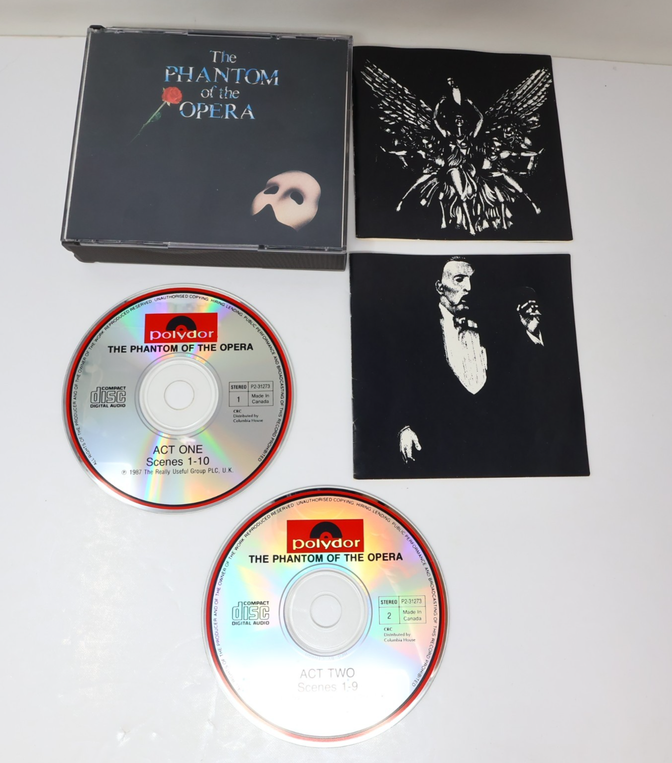 The Phantom of the Opera CD Andrew Lloyd Webber/Sarah Brightman/Michael Crawford