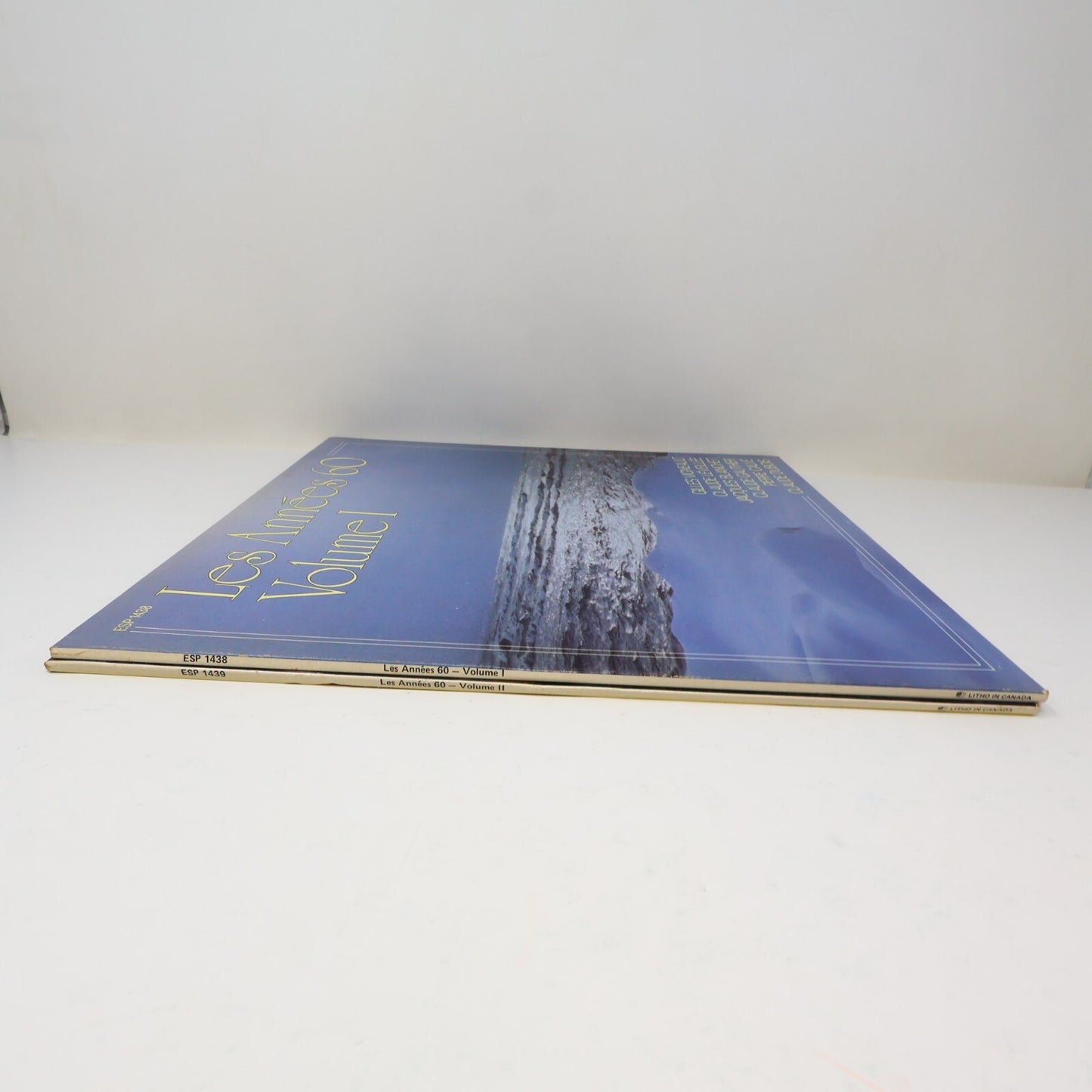 Les Années 60 Volume 1-2 Lot 2 Disques Record Vigneault/Léveillé/Gauthier/Dubois
