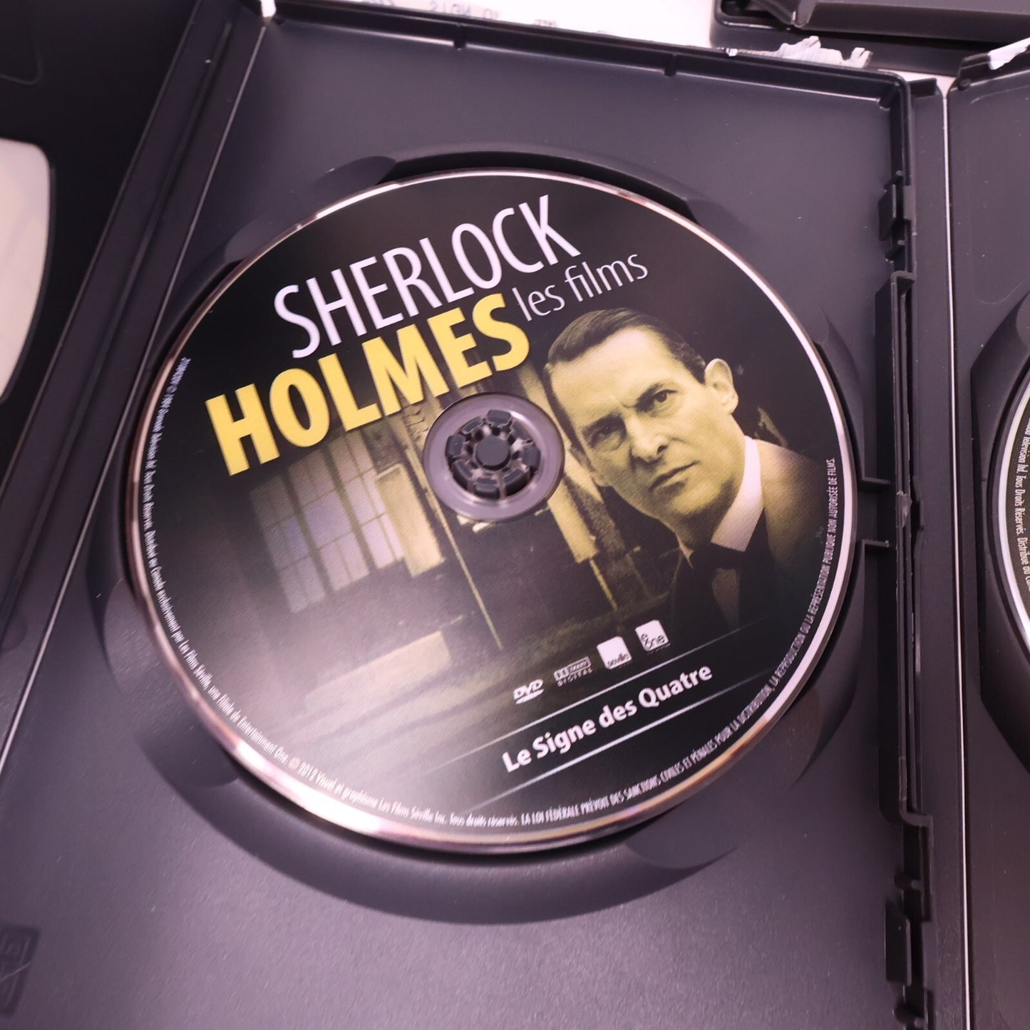 Sherlock Holmes Saison 1/Les Films Lot 2 DVD Français Jeremy Brett 4:3 Testés