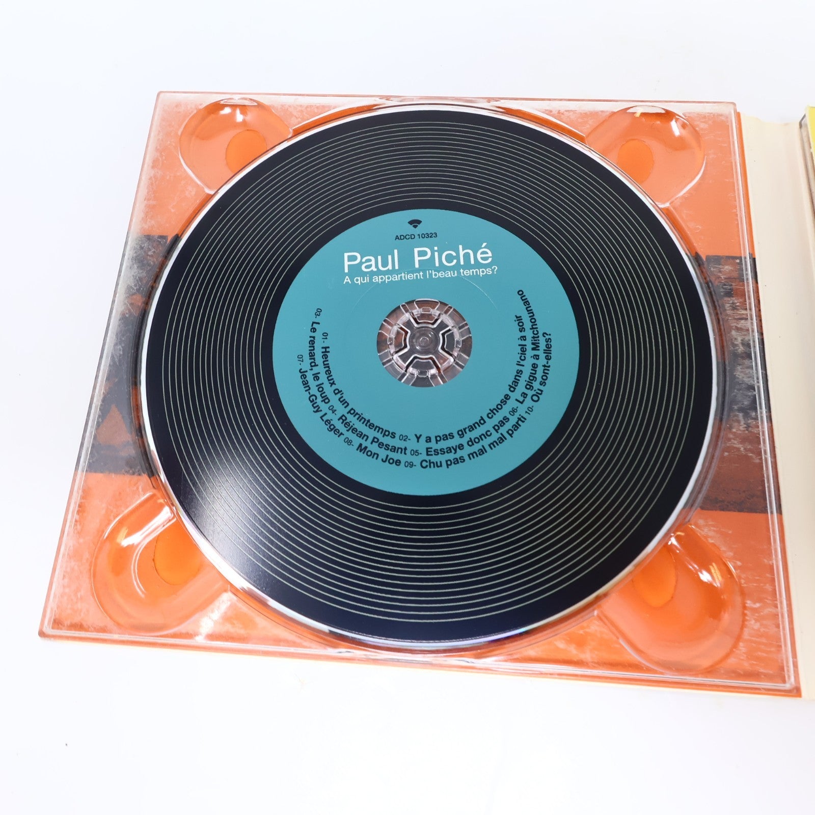 Paul Piché Lot 2 CDs Le Voyage/A qui Appartient l'Beau Temps? (Deluxe) Québécois