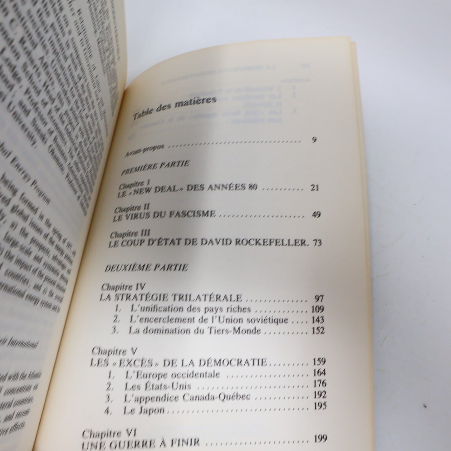 1979 La Démocratie Ingouvernable Signé Pierre Vallières Québec Amérique Société