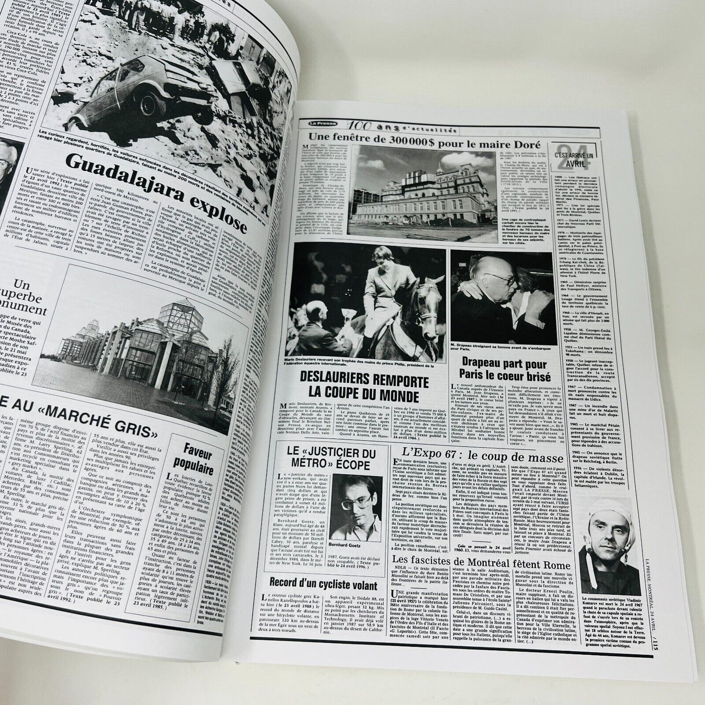 100 Ans d'Actualité 1900-2000 La Presse Journal Histoire Nouvelles Français PB