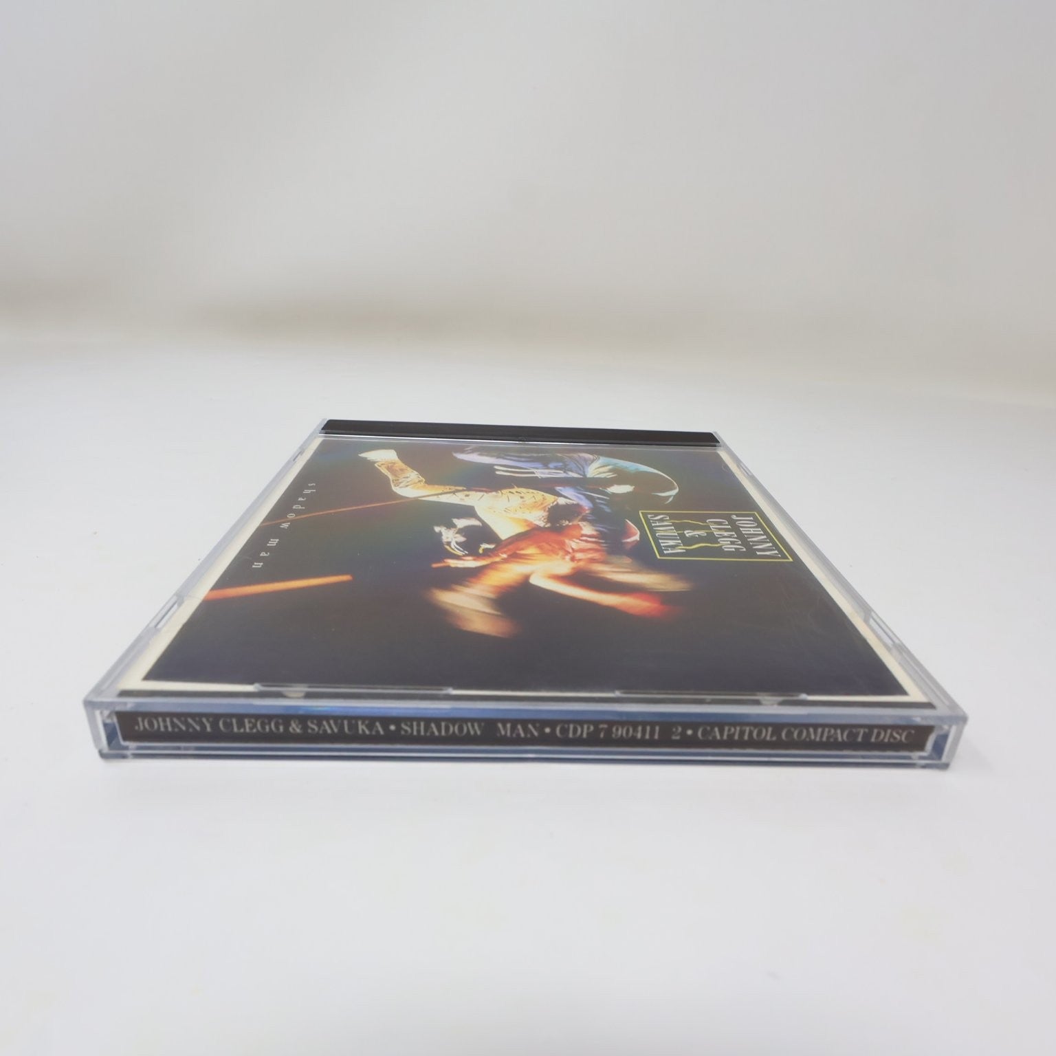 Johnny Clegg & Savuka - Shadow Man CD 1988 South African Rock EMI Capitol