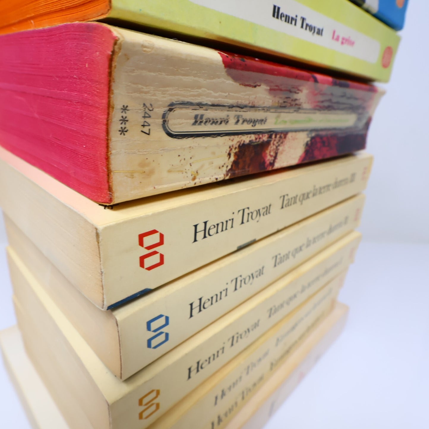 Henri Troyat Lot 10 Livres Étrangers sur la Terre/Anne Prédaille Roman France PB