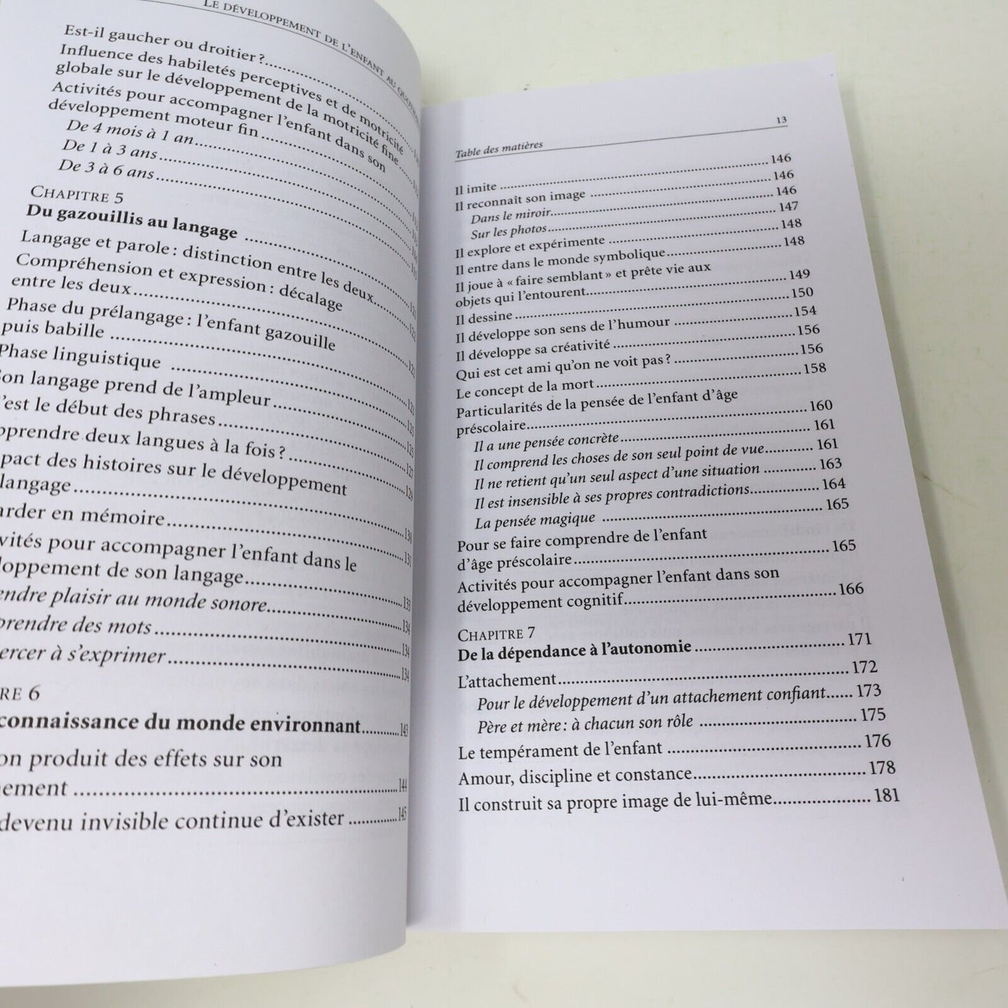 2014 Le Développement de l'Enfant au Quotidien de 0 à 6 Ans Francine Ferland PB