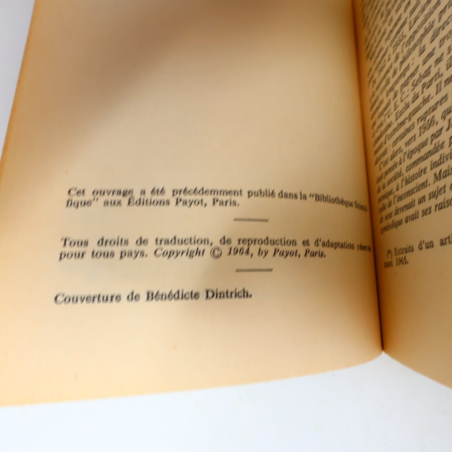Marxisme et Structuralisme Lucien Sebag Petite Bibliothèque Payot 1967 Français