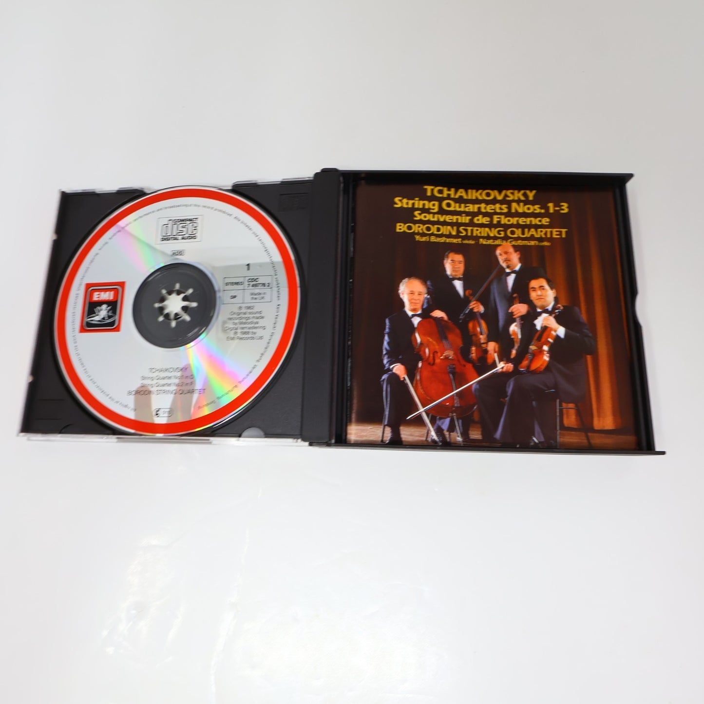 Tchaikovsky Borodin String Quartets 1-3 Souvenir de Florence/Streichquartette CD