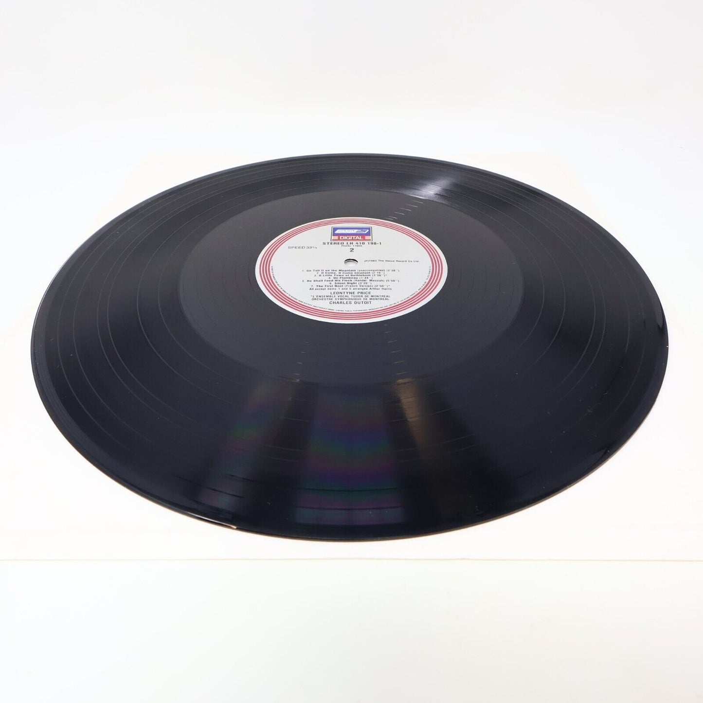 Leontyne Price Noël Noël Disque LP Charles Dutoit Orchestre Symphonique Montréal