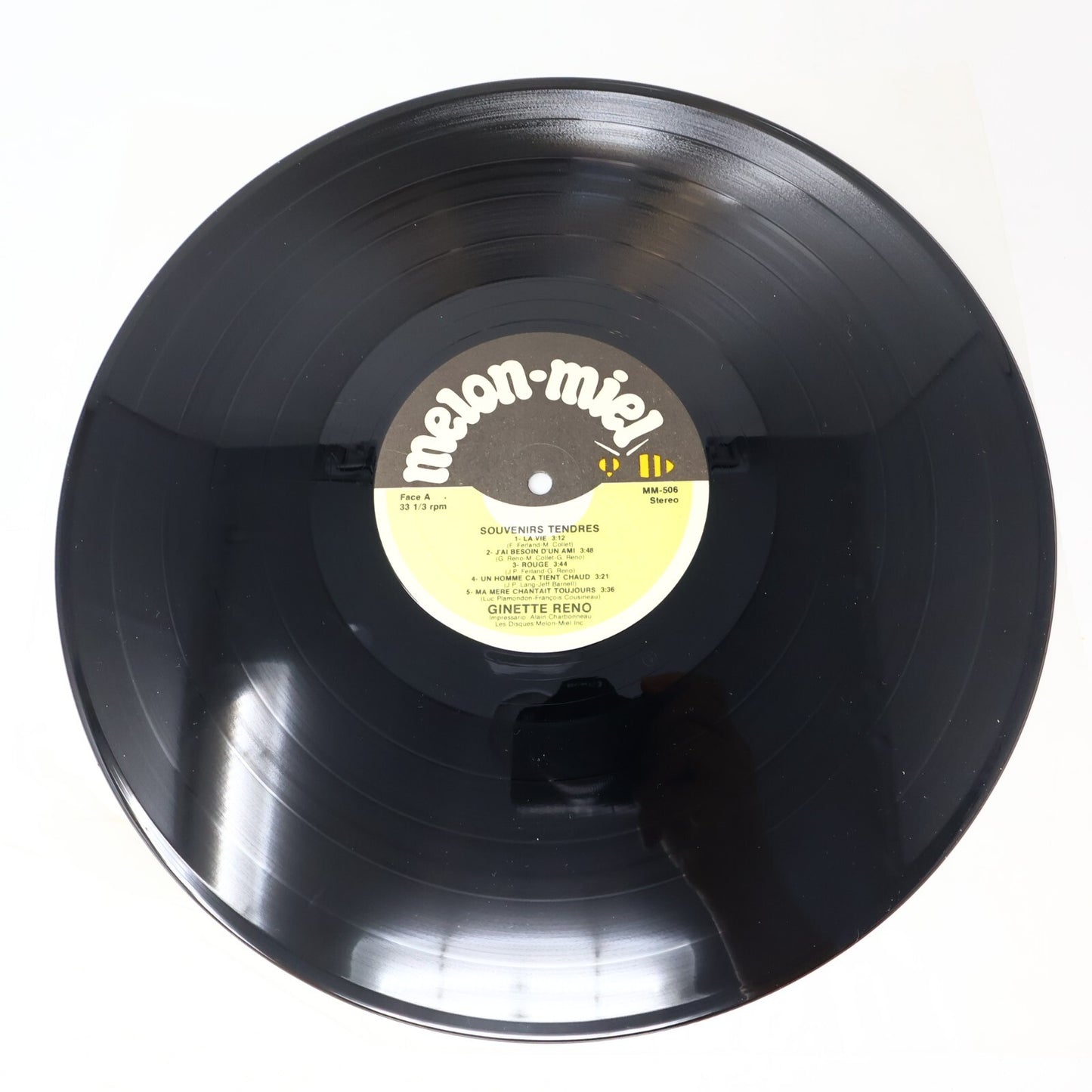 Ginette Reno Lot 6 Disques Record Aimons-nous/Quand On Se Donne/20 Grands Succès