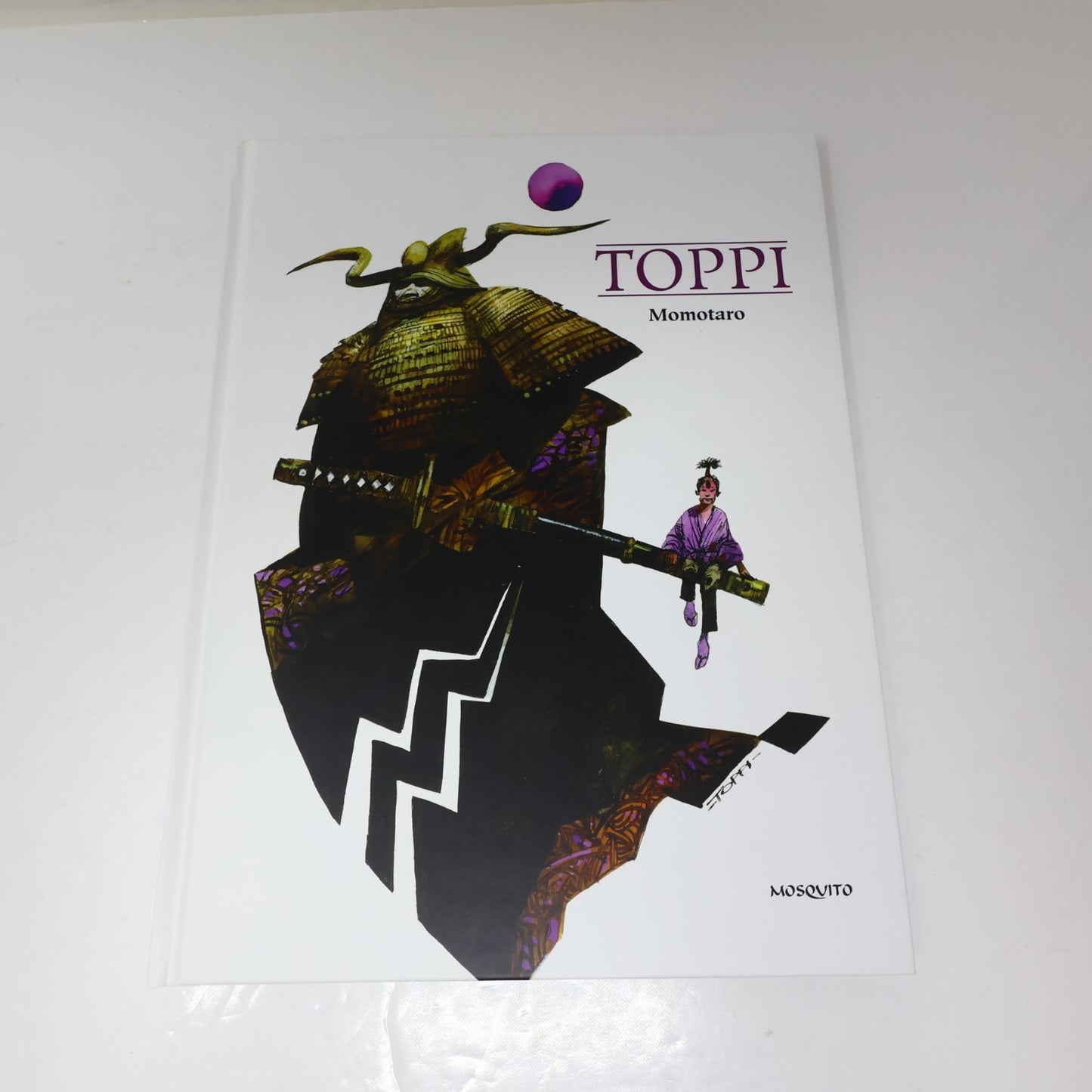 Momotaro/Tanka Lot 2 Bandes dessinées Sergio Toppi Mosquito Bande Dessinée Bd HC