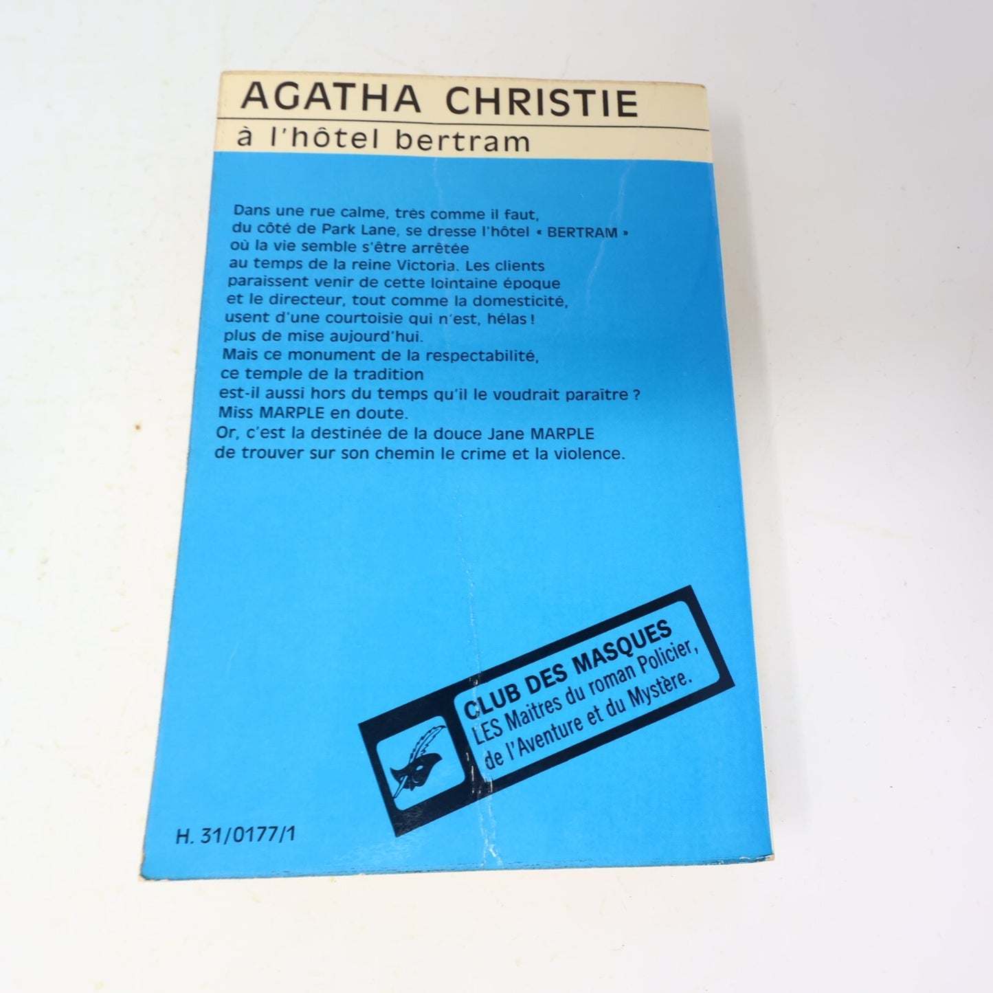 Agatha Christie Lot 33 Livres Club des Masques Hercule Poirot Crime et Mystère