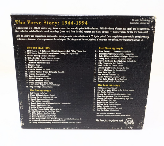 The Verve Story 1944-1994 CD Jazz Swing Bop Johnson/Cole/Holiday
