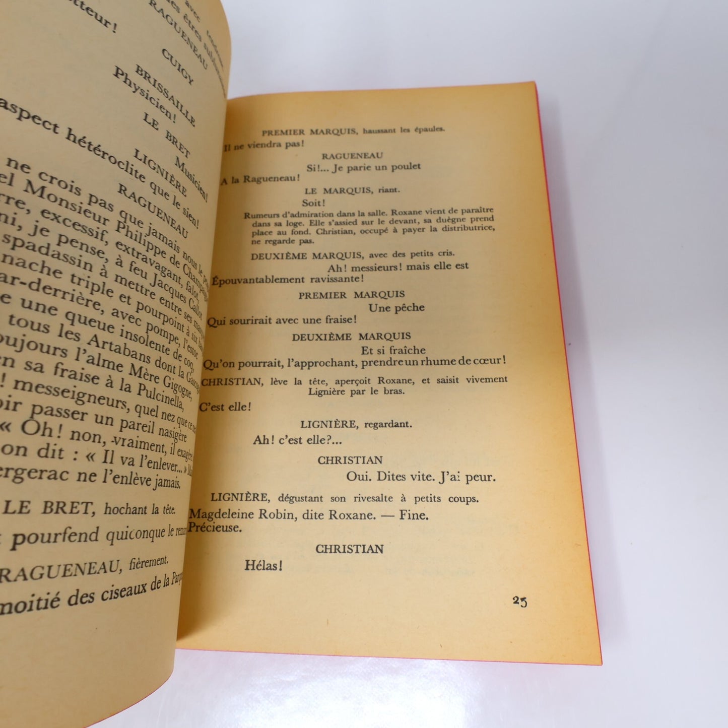 Edmond Rostand Lot 2 Livres Poche Cyrano de Bergerac/L'Aiglon Théâtre France 60s