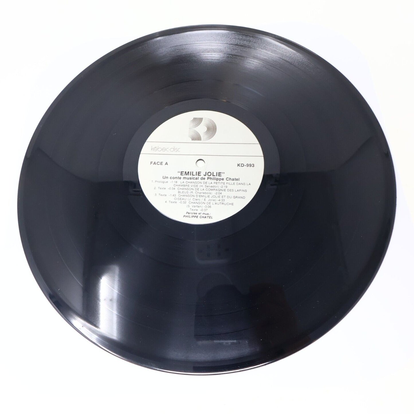 Émilie Jolie Philippe Chatel/Henri Salvador/Françoise Hardy 2 Disques LP Enfants