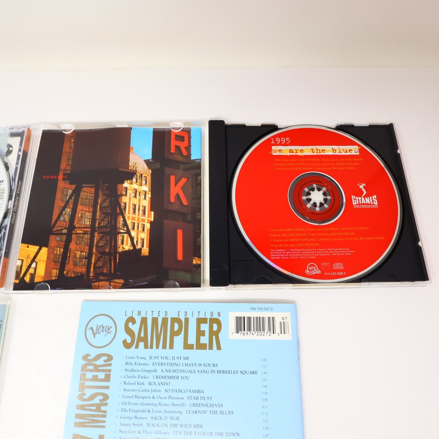 Verve Records 5 CDs Lot We Are the Blues/Cool Talkin' Verve/Jazz Singing Bop 90s