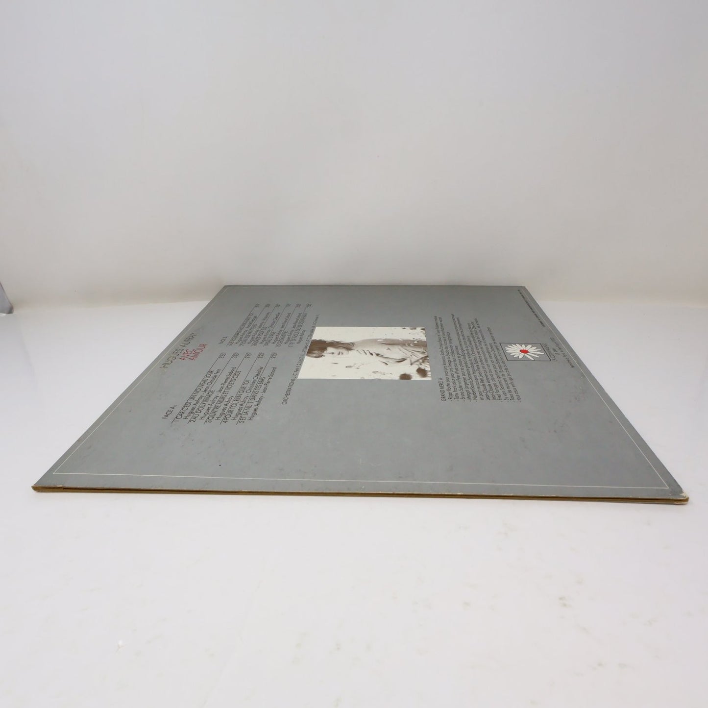 Hugues Aufray Avec Amour LP Record 1970 La Compagnie French Folk 33RPM LP 1006