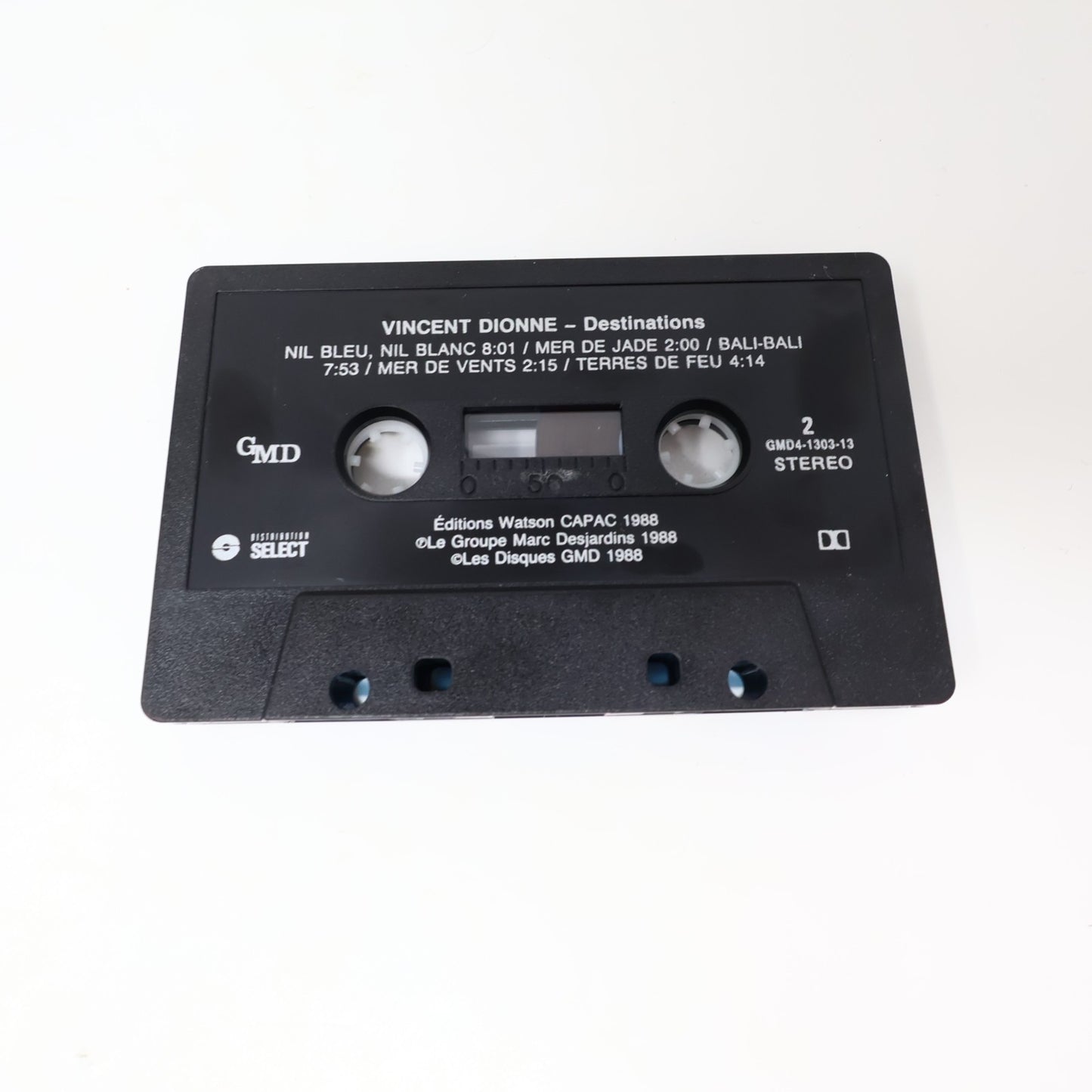 Vincent Dionne Destinations Cassette Pic Du Midi/Palio! 1988 GMD4 1303-13