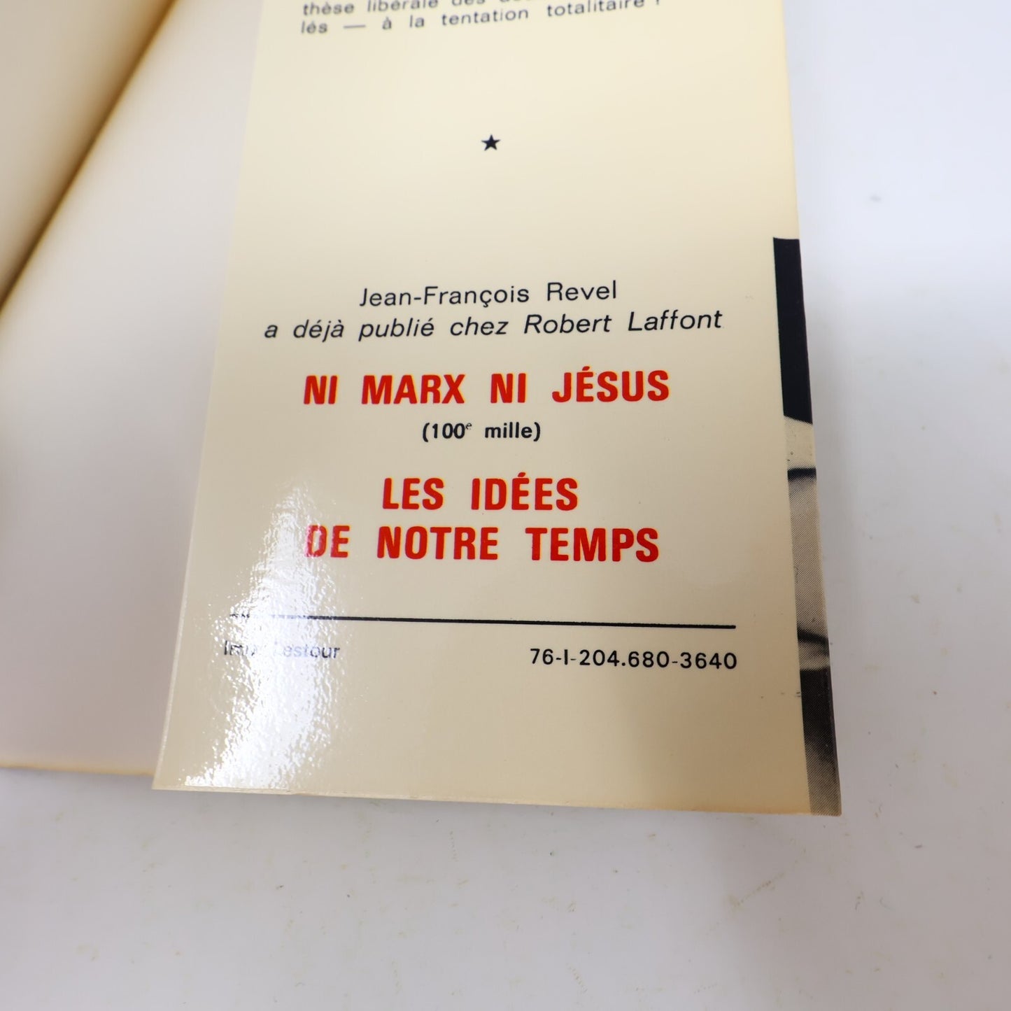 1976 La Tentation Totalitaire Jean-François Revel Robert Laffont Politique Livre