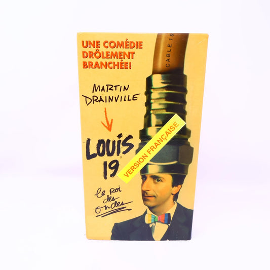 Louis 19 VHS 1994 Martin Drainville Comédie NTSC Testé Malofilm Dominique Michel
