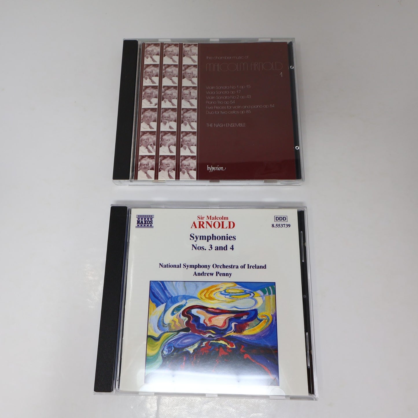 Sir Malcolm Arnold 4 CD Lot Symphony #2-3-4-5 9/Chamber Music 1 Classical 80-90s