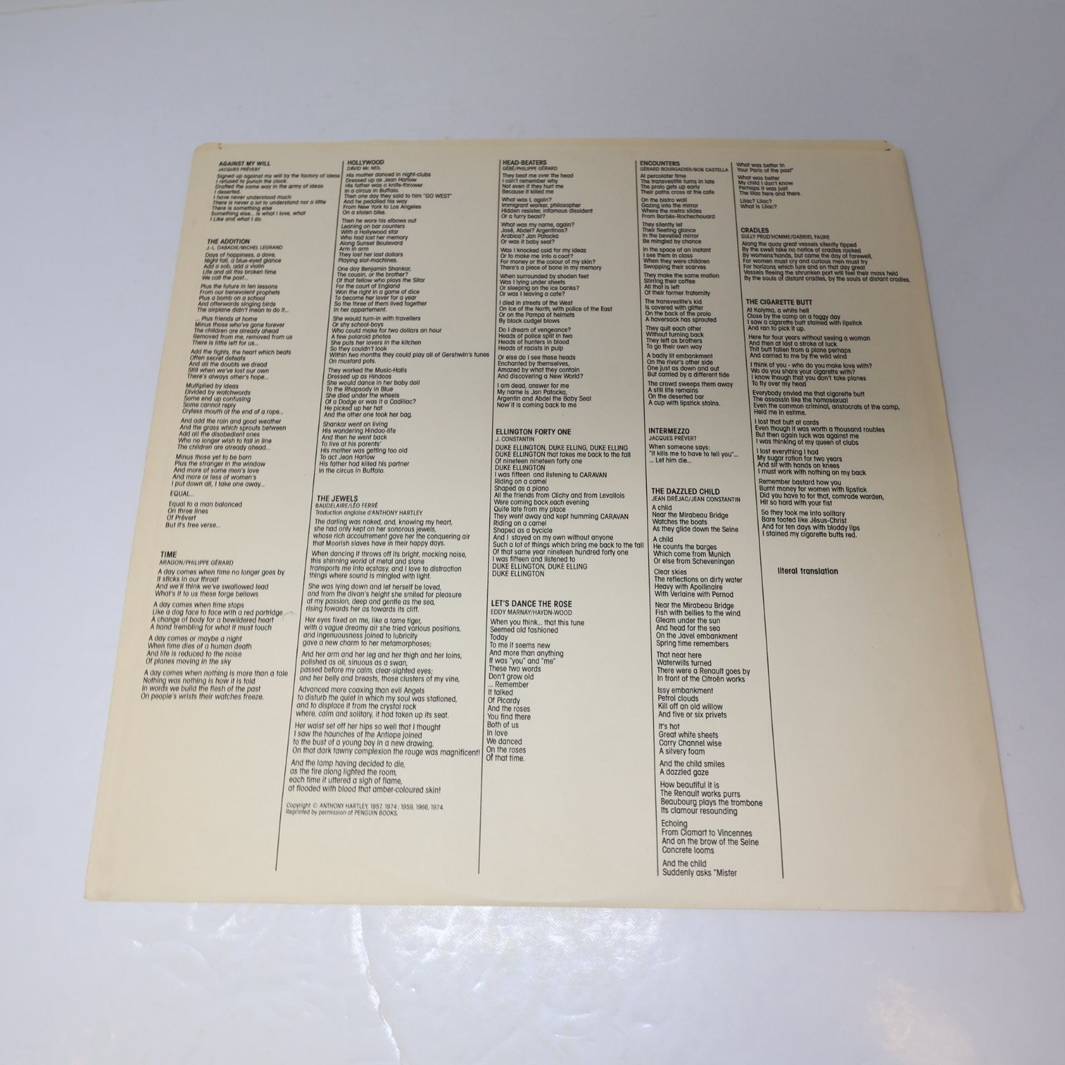 Yves Montand Lot 3 Disques LP Relaxe Vol 2/Dansez Avec/D'Hier et D'Aujourd'Hui