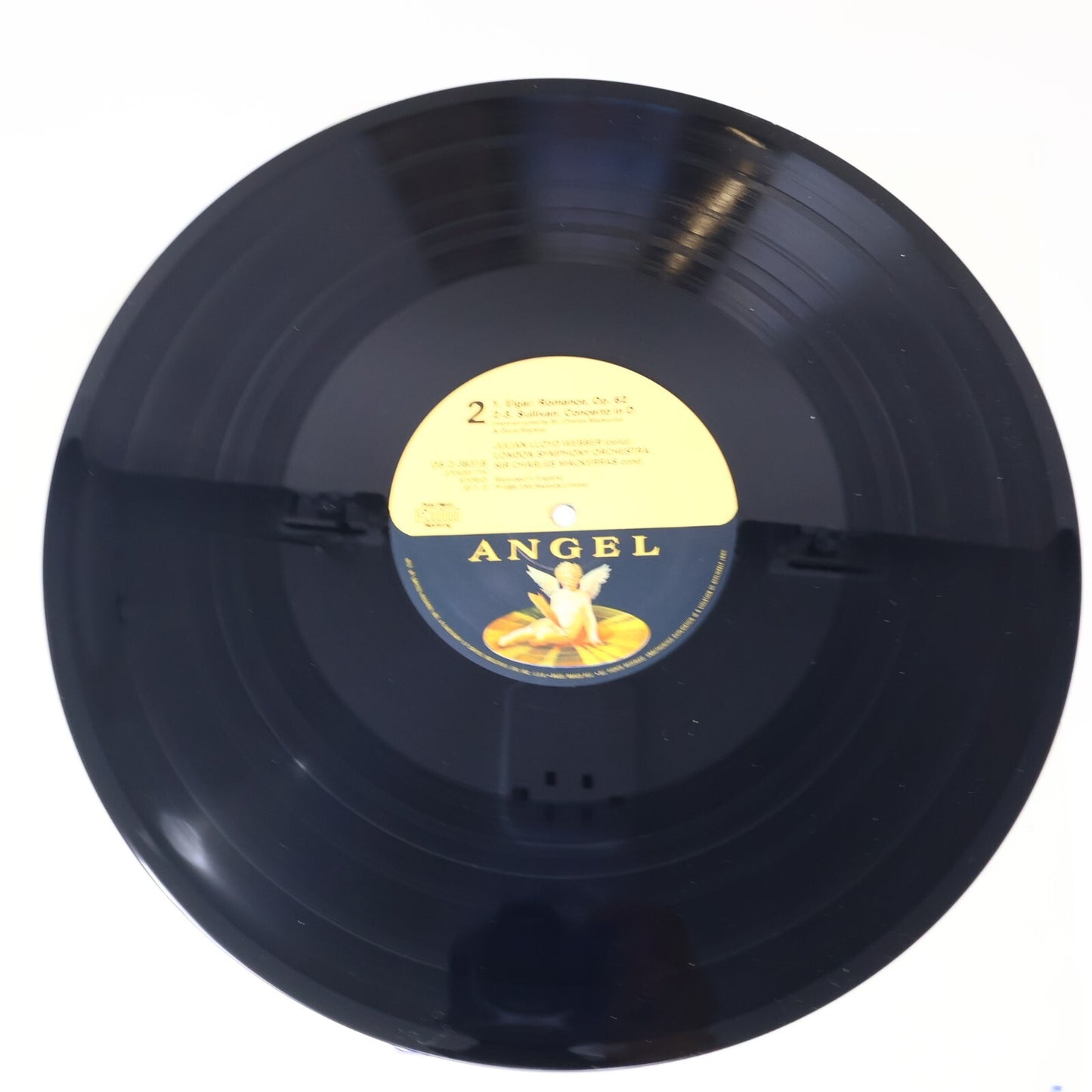 Julian Lloyd Webber Sir Arthur Sullivan Herbert Cello Elgar LP Record DS-38318