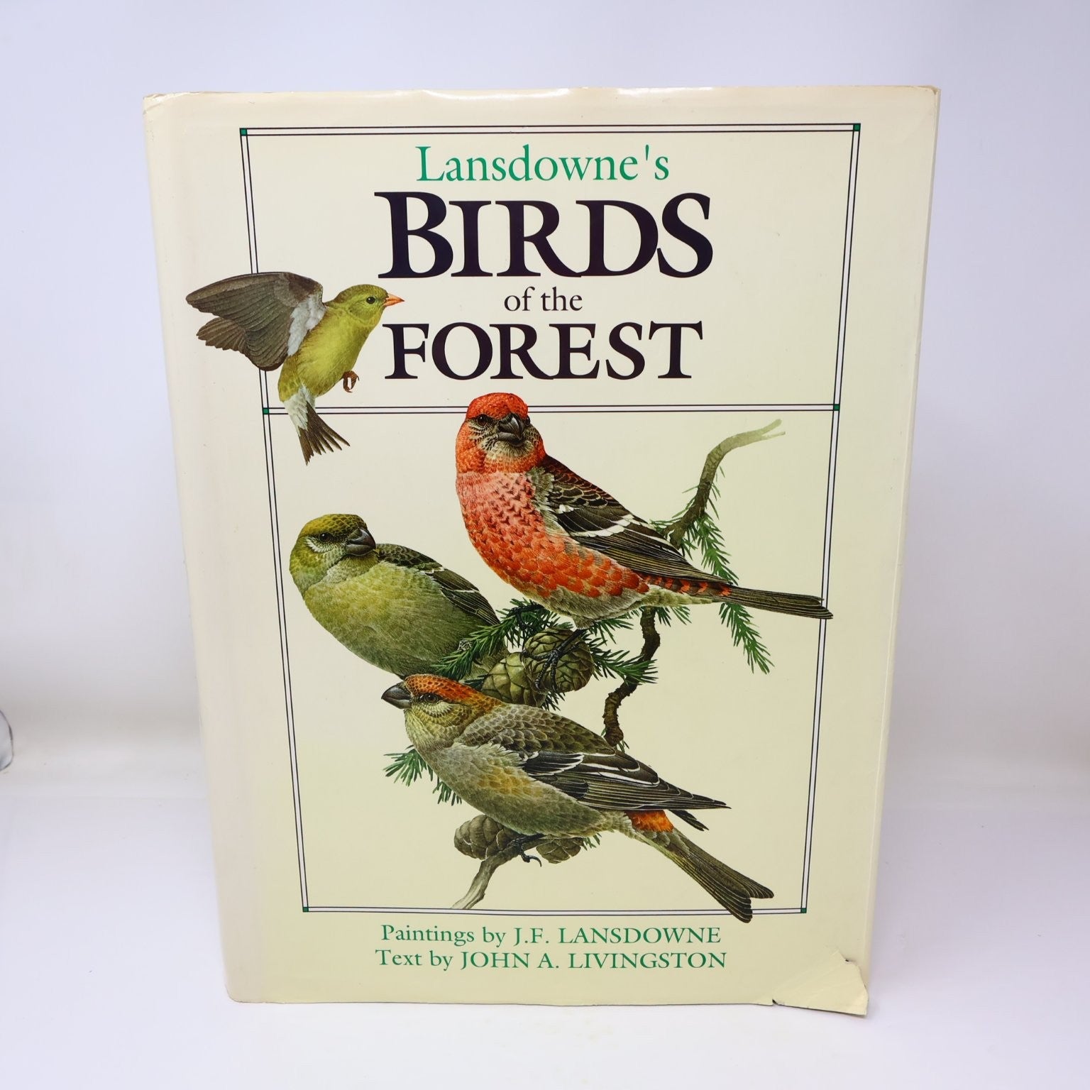 Lansdowne's Birds of the Forest John A. Livingston 1989 Illustrated Arrowood HC