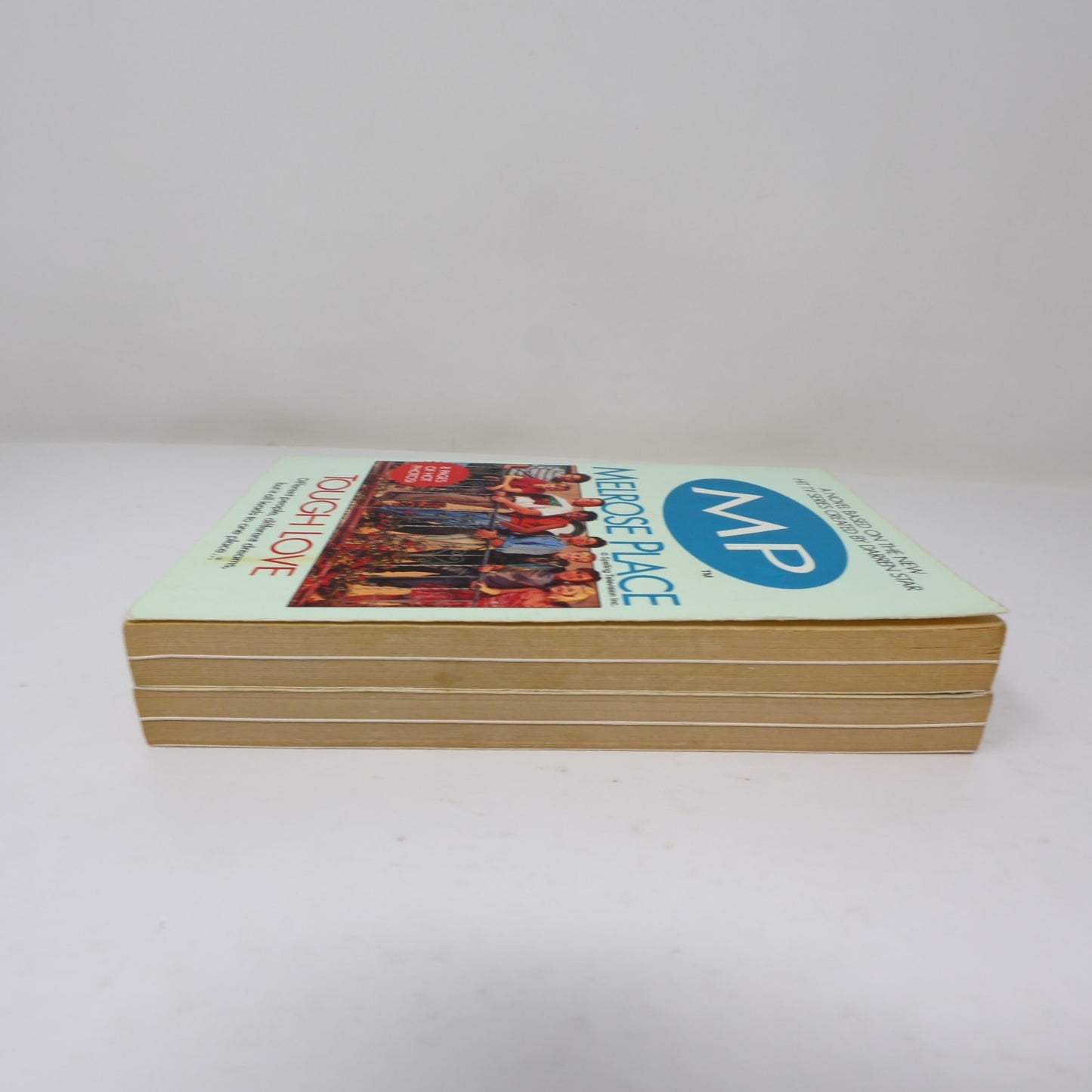 Melrose Place 2 Books Lot Tough Love/Keeping the Faith Dean James Harper Tv PB