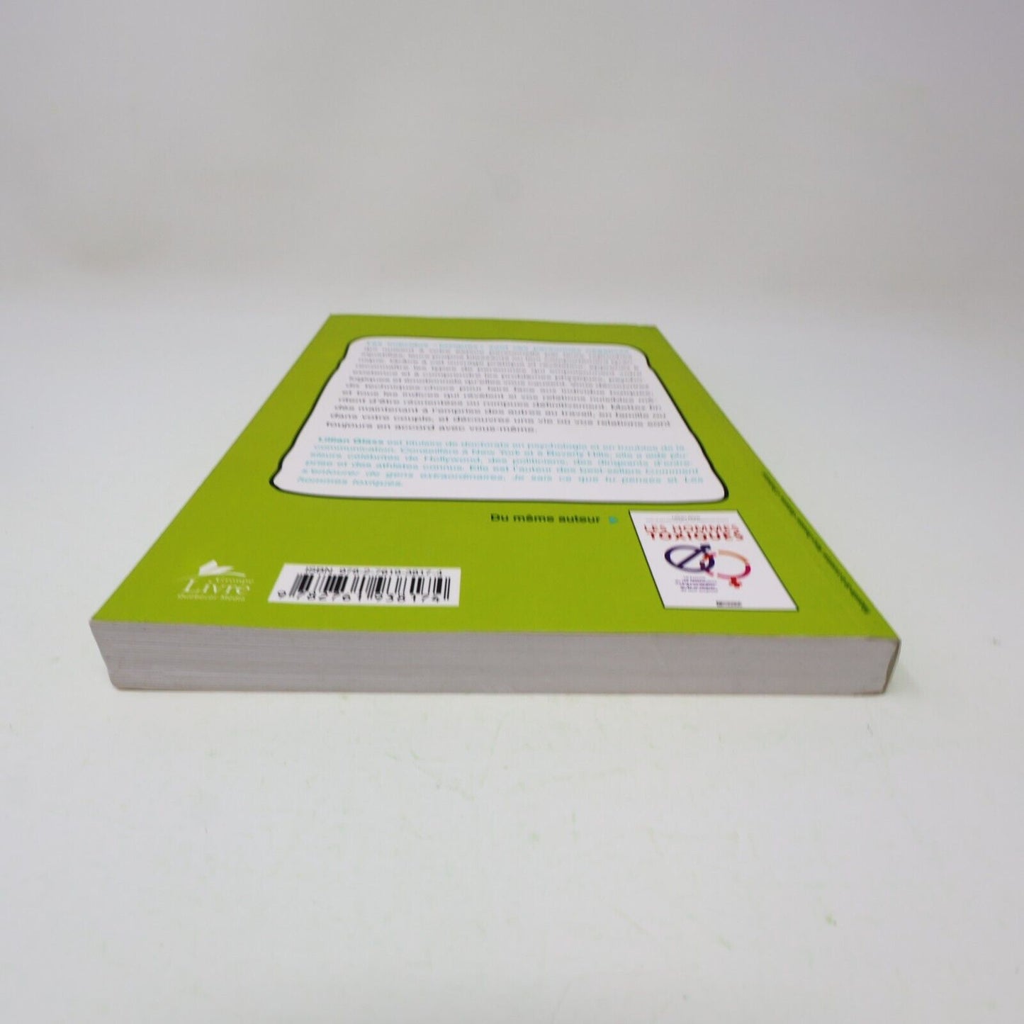 2013 Ces Gens qui Vous Empoisonnent l'Existence Lillian Glass De L'homme Livre