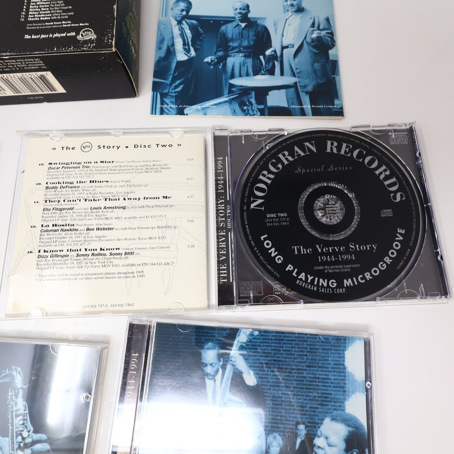 The Verve Story 1944-1994 CD Jazz Swing Bop Johnson/Cole/Holiday