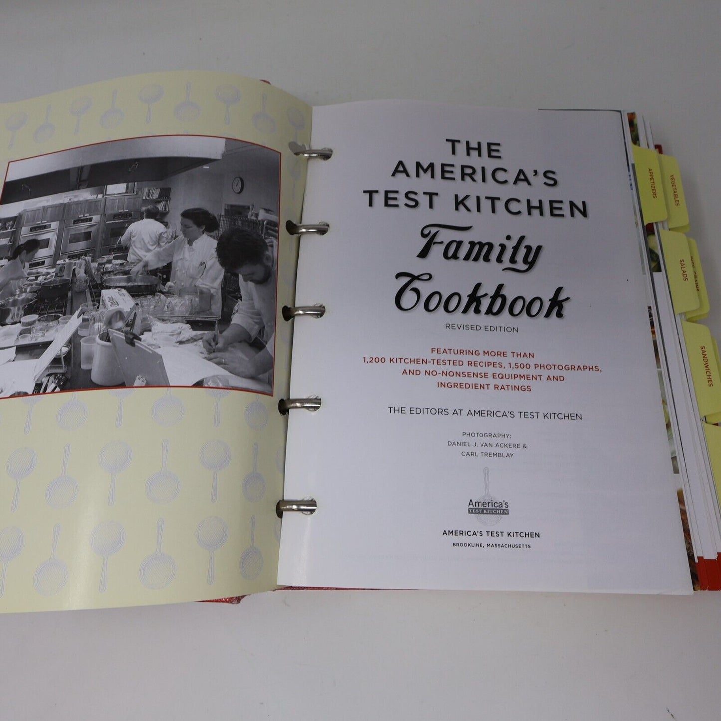 2006 The America's Test Kitchen Family Cookbook Revised Edition Hardcover HC