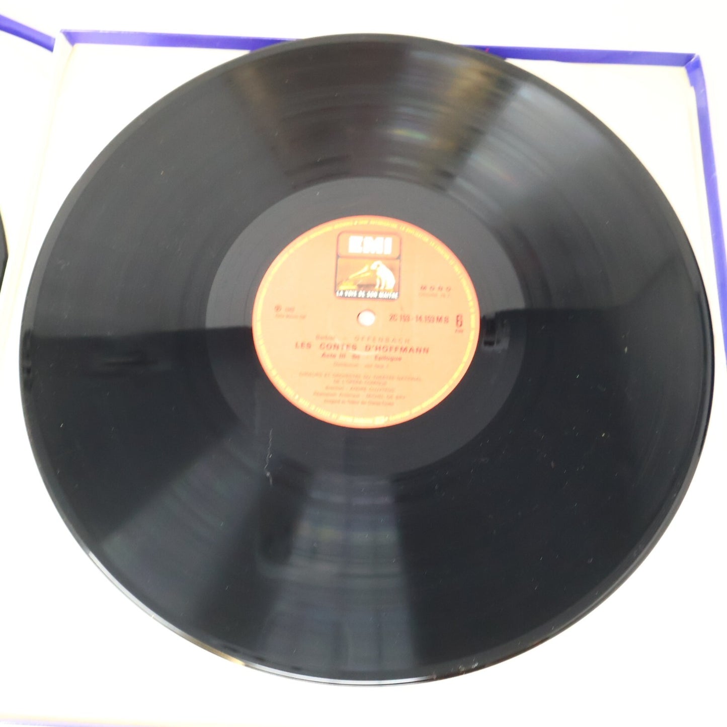 Offenbach Les Contes D'Hoffmann Geori Boué Bovy 3 LP Record Disque 2C 153-1415/3