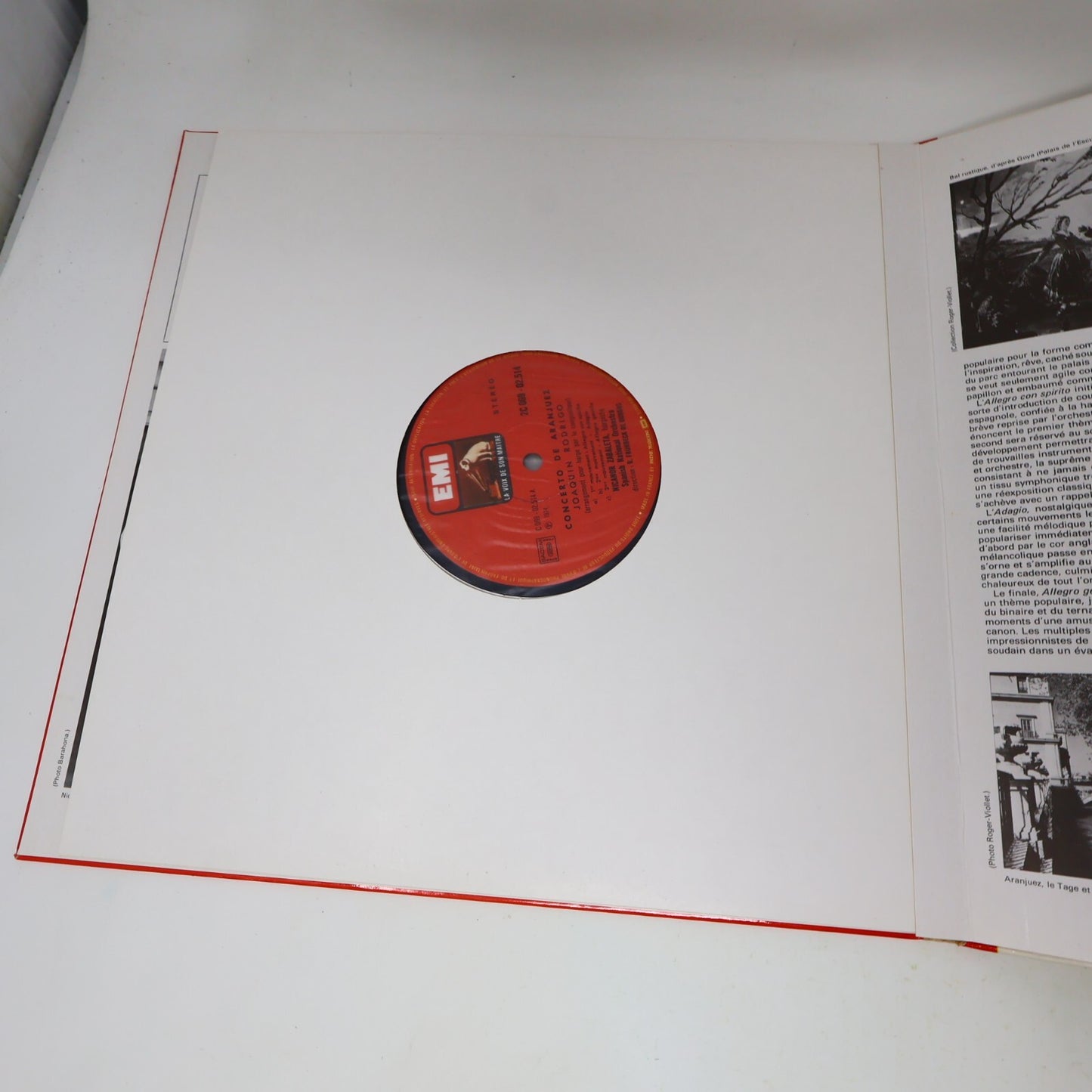 Nicanor Zabaleta Concerto De Aranjuez Rodrigo Parish-Alvars Record C 069-02514