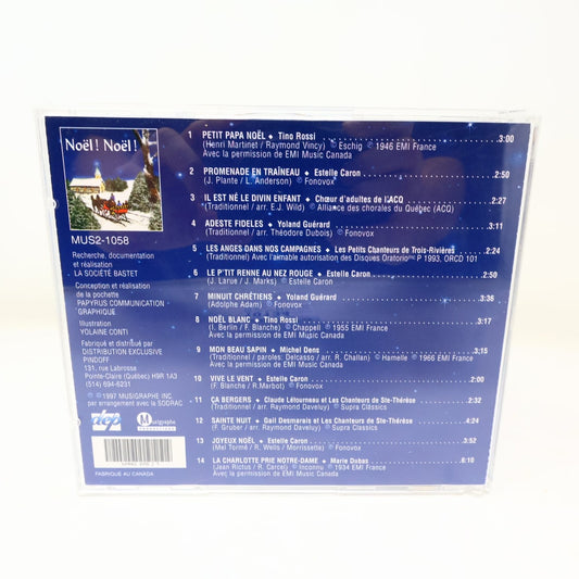 Noël! Noël! CD 1997 Les Grands Classiques des Fêtes Christmas Québec Tino Rossi
