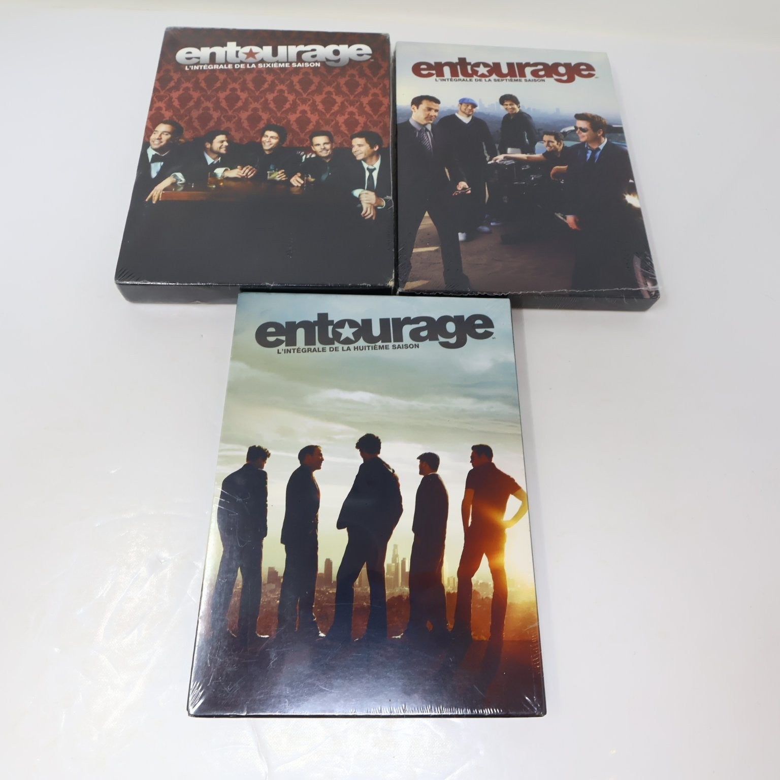 Entourage 7 DVD Lot Seasons 1-3 & 6-8 TV Series All Factory Sealed Except S2