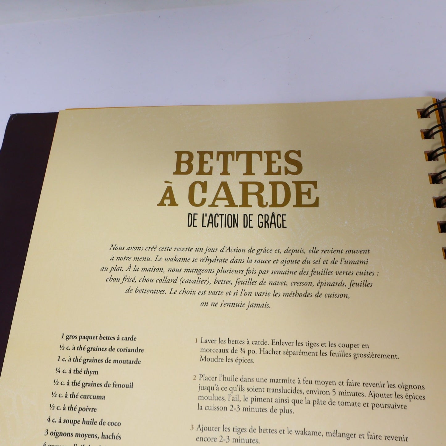 La Cuisine d'Ethné et Philippe Recettes Épices et Techniques Trécarré 2016 PB