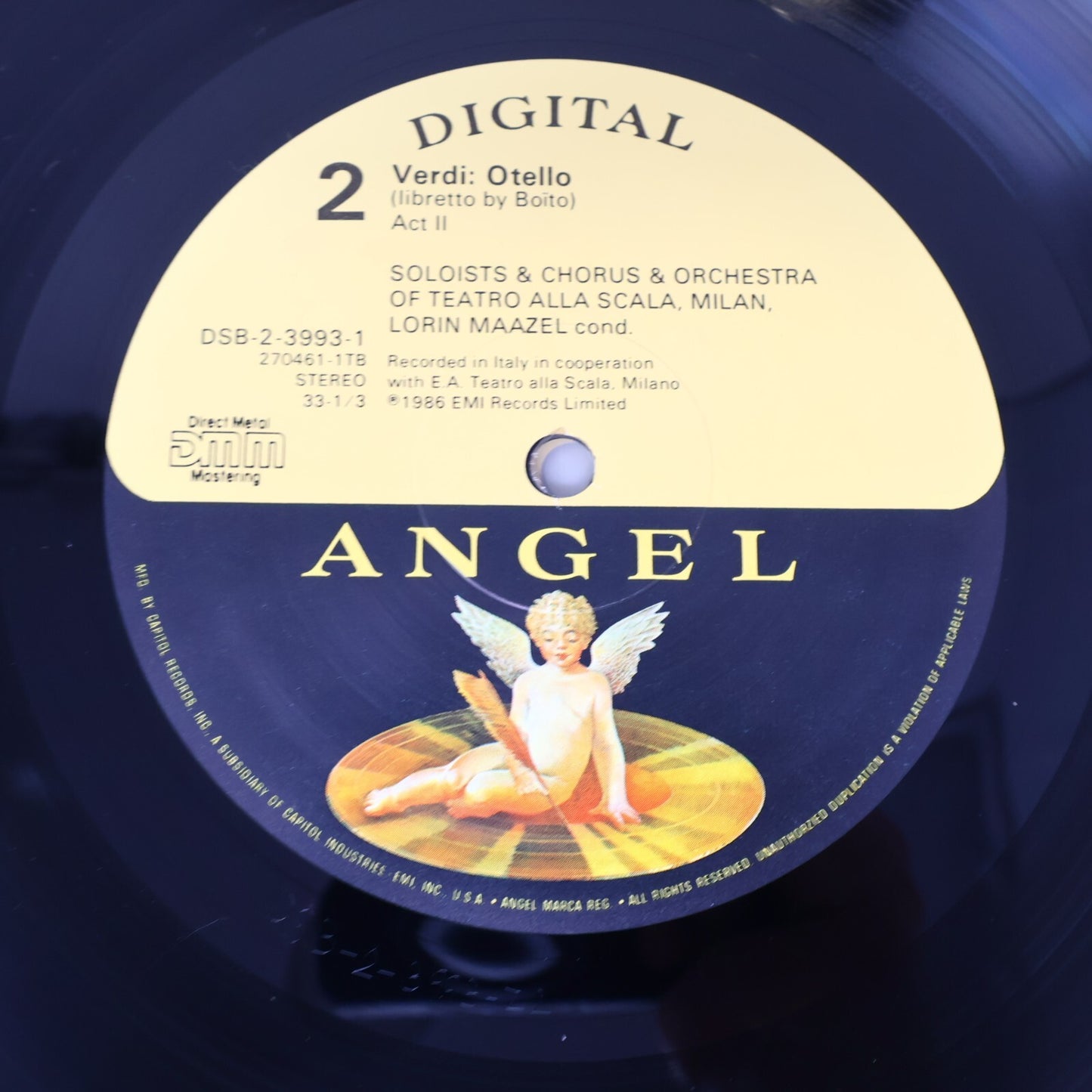 Otello Placido Domingo Katia Ricciarelli J. Diaz 2x LP Record Box Set DSB-3993