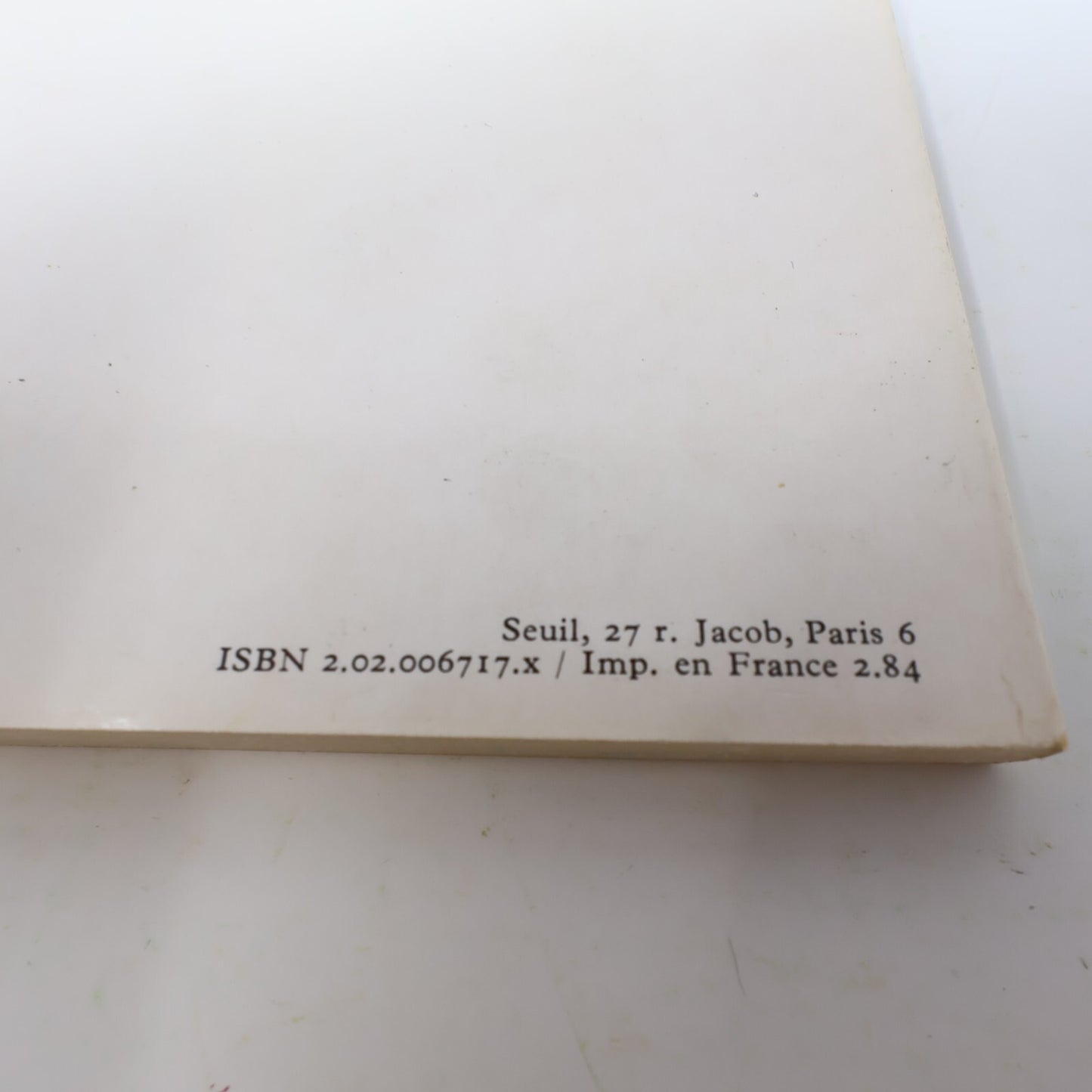 1984 Moi et ma Cheminée Herman Melville Seuil Littérature Française Nouvelles PB