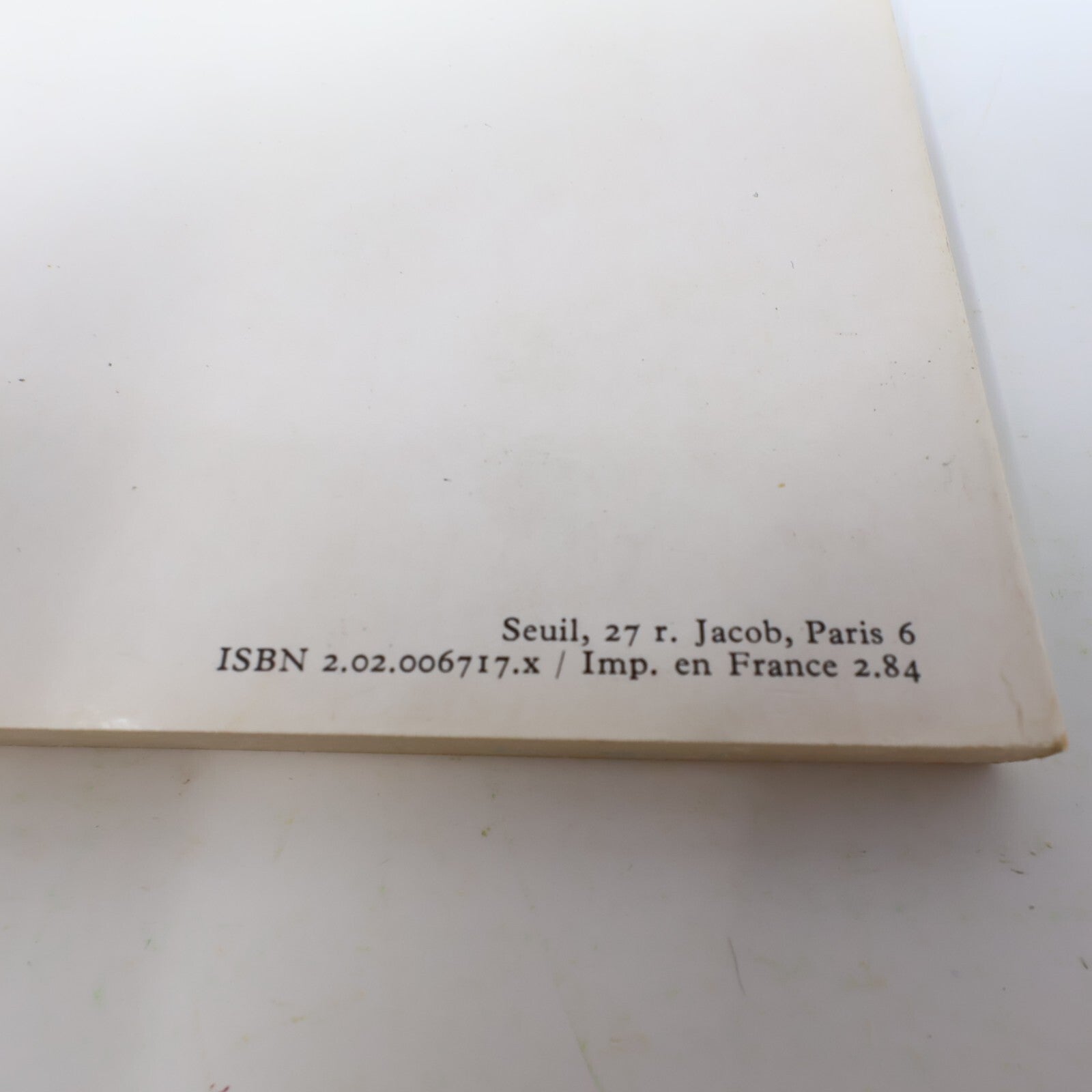 1984 Moi et ma Cheminée Herman Melville Seuil Littérature Française Nouvelles PB