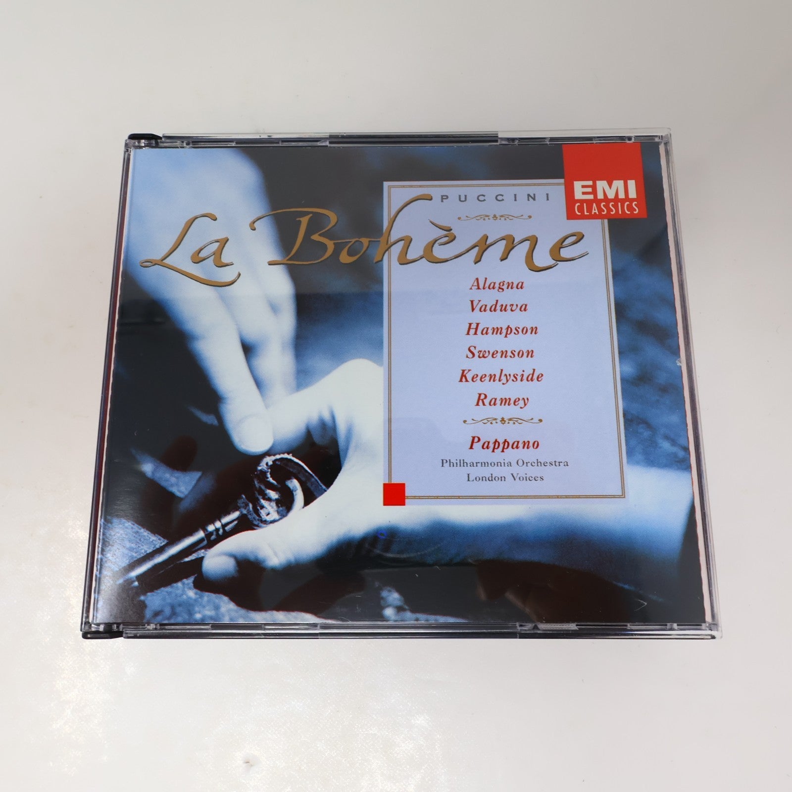 La Bohème CD Puccini/Pappano/Vaduva/Alagna/Hampson EMI 1996 Opera Classical