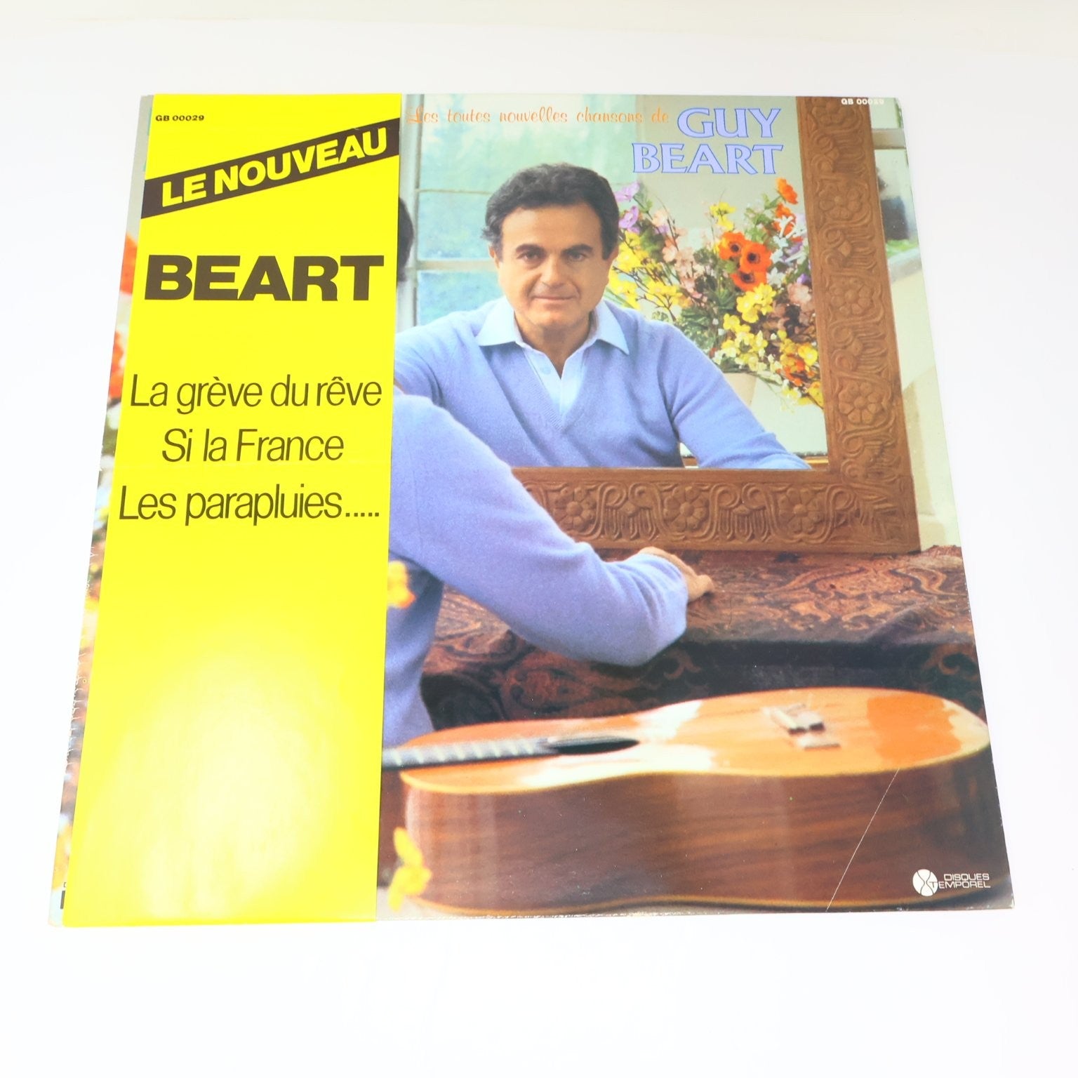Guy Béart Lot 4 Disques Record Fenêtre/Espérance Folle/Beau Miroir/Renaissances