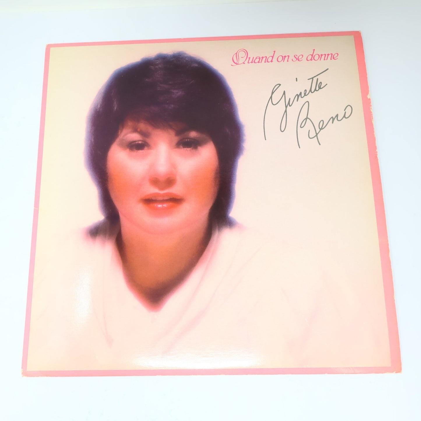 Ginette Reno Lot 6 Disques Record Aimons-nous/Quand On Se Donne/20 Grands Succès